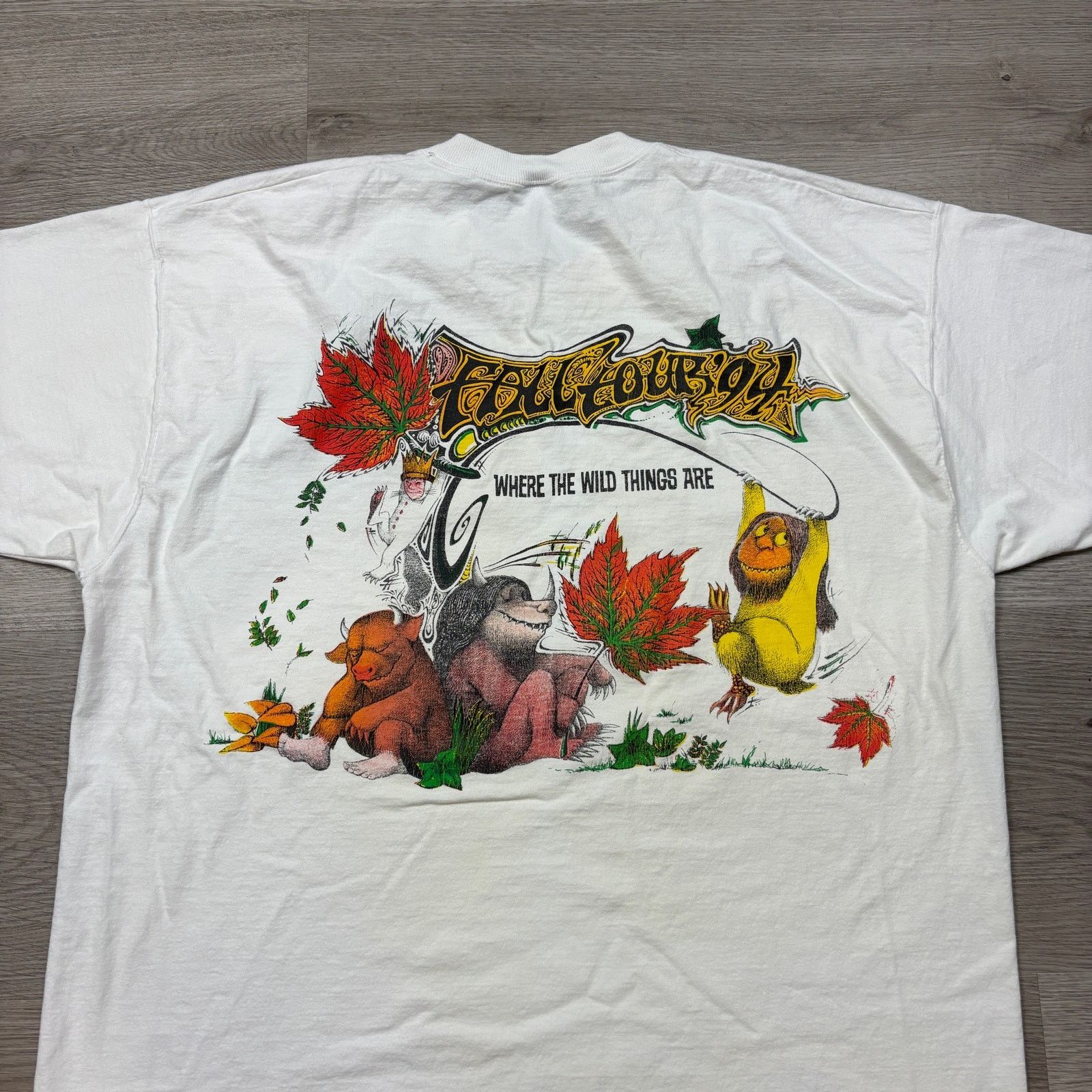 Band Tees × Vintage 90s Grateful Dead Where the Wild Things Are Tour 94 XL Size US XL / EU 56 / 4 - 4 Thumbnail