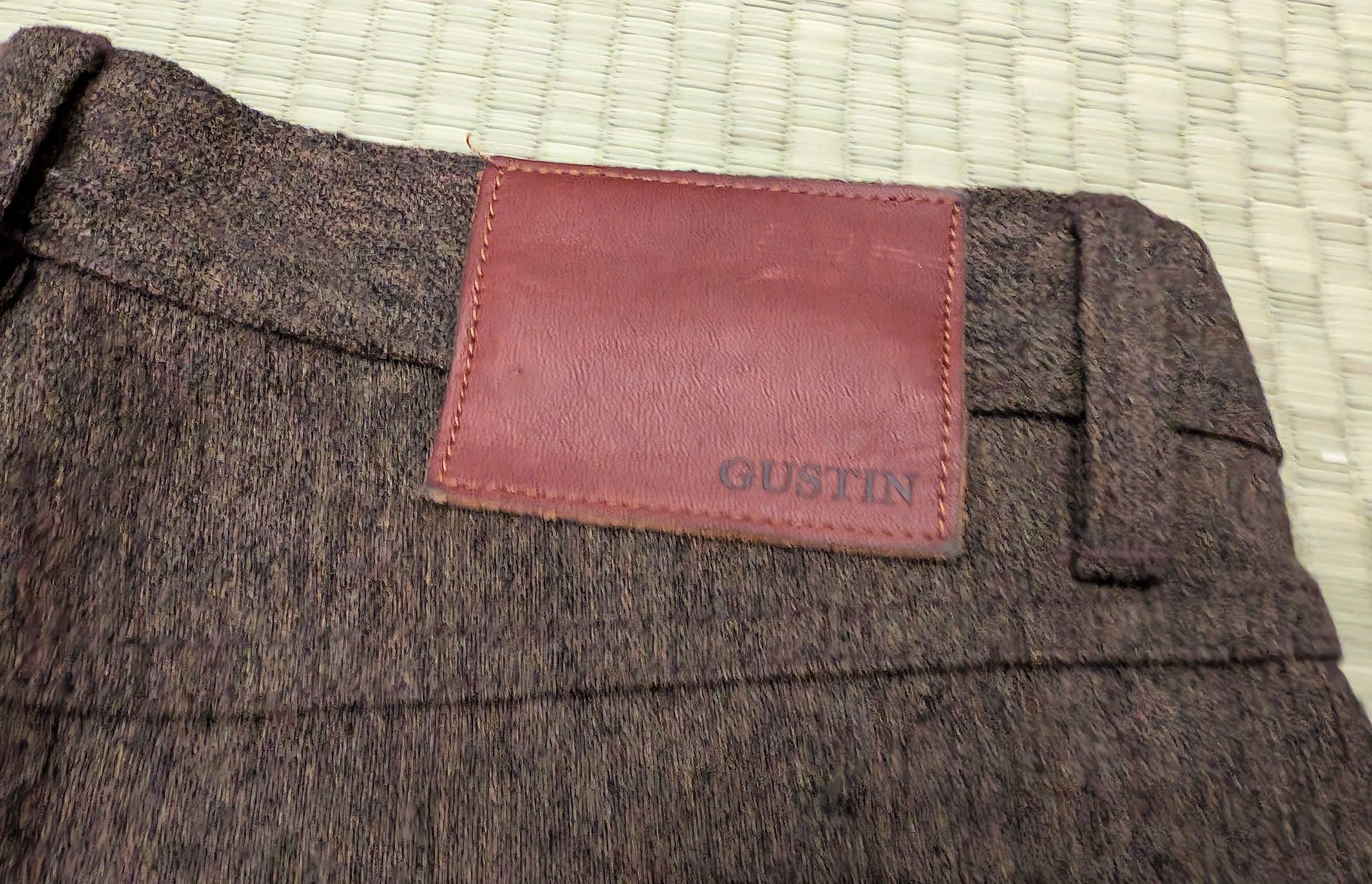 Gustin LNWOT Gustin #148 Military Wool Serge Pants Slim Fit Size US 33 - 7 Thumbnail