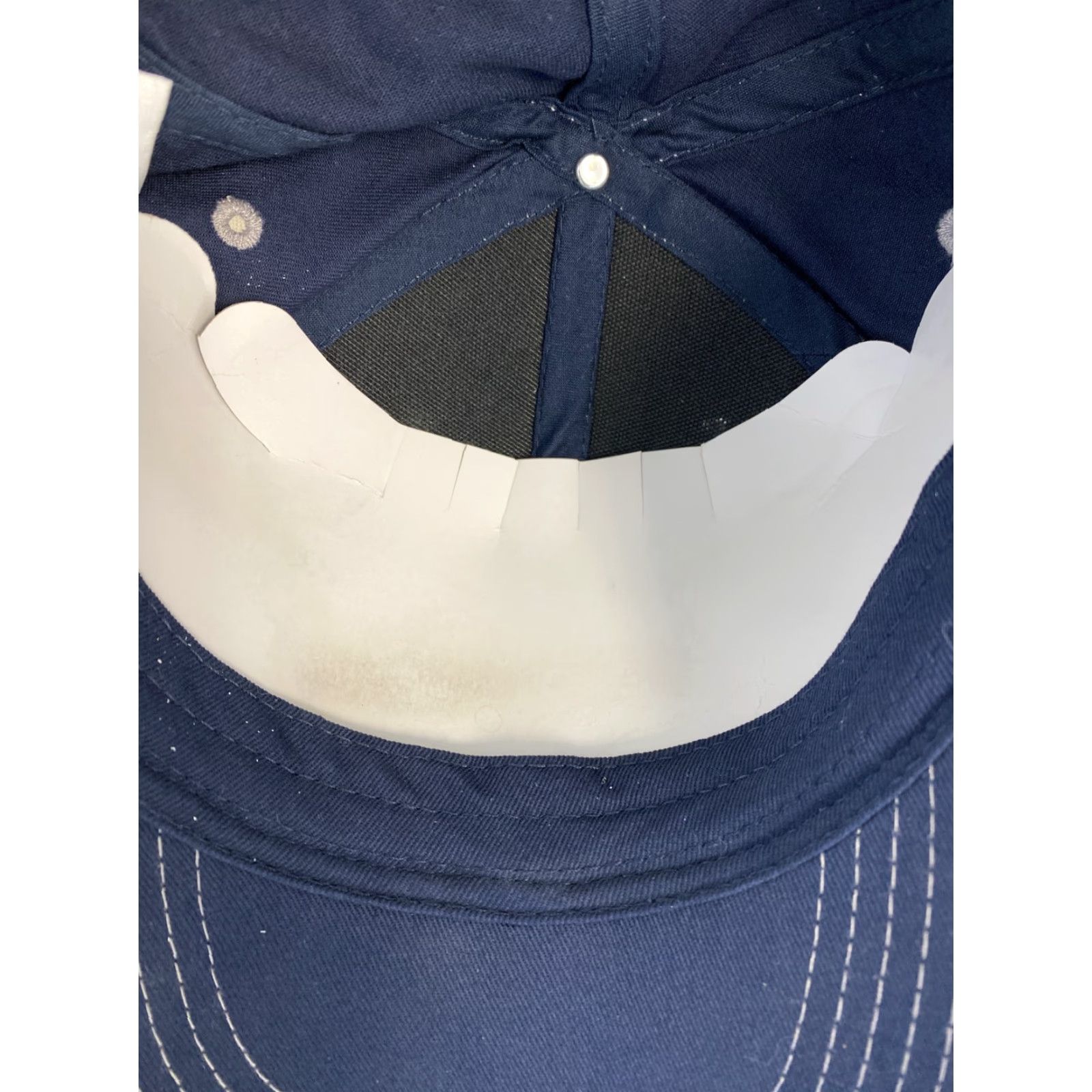 Vintage CAT Hat Men Adjustable Navy Gray CATERPILLAR CAT LOGO BASEBALL CAP Size ONE SIZE - 5 Thumbnail