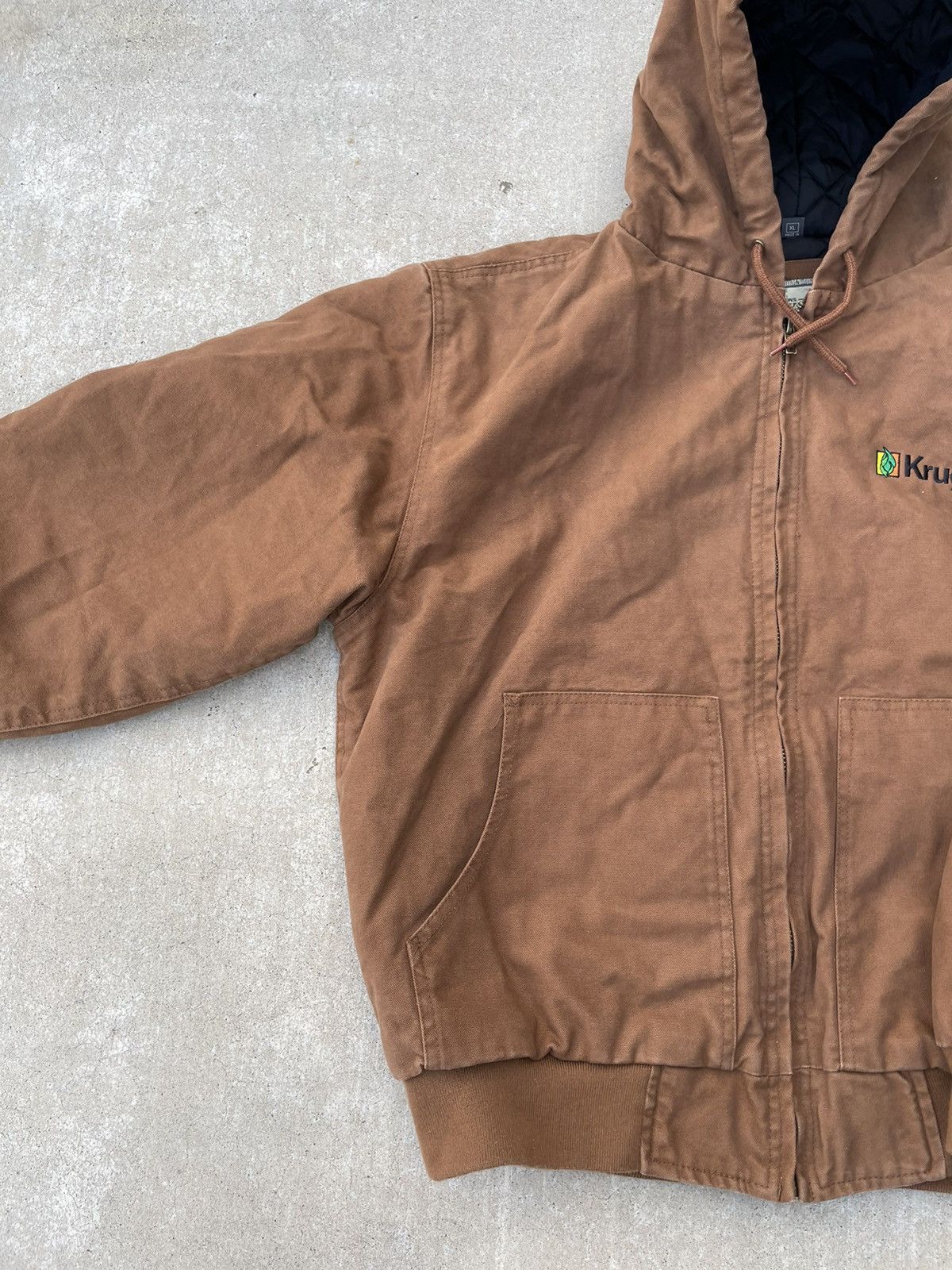 Carhartt Vintage 00s Boxy Carhartt Style Work Jacket Size US XL / EU 56 / 4 - 3 Thumbnail