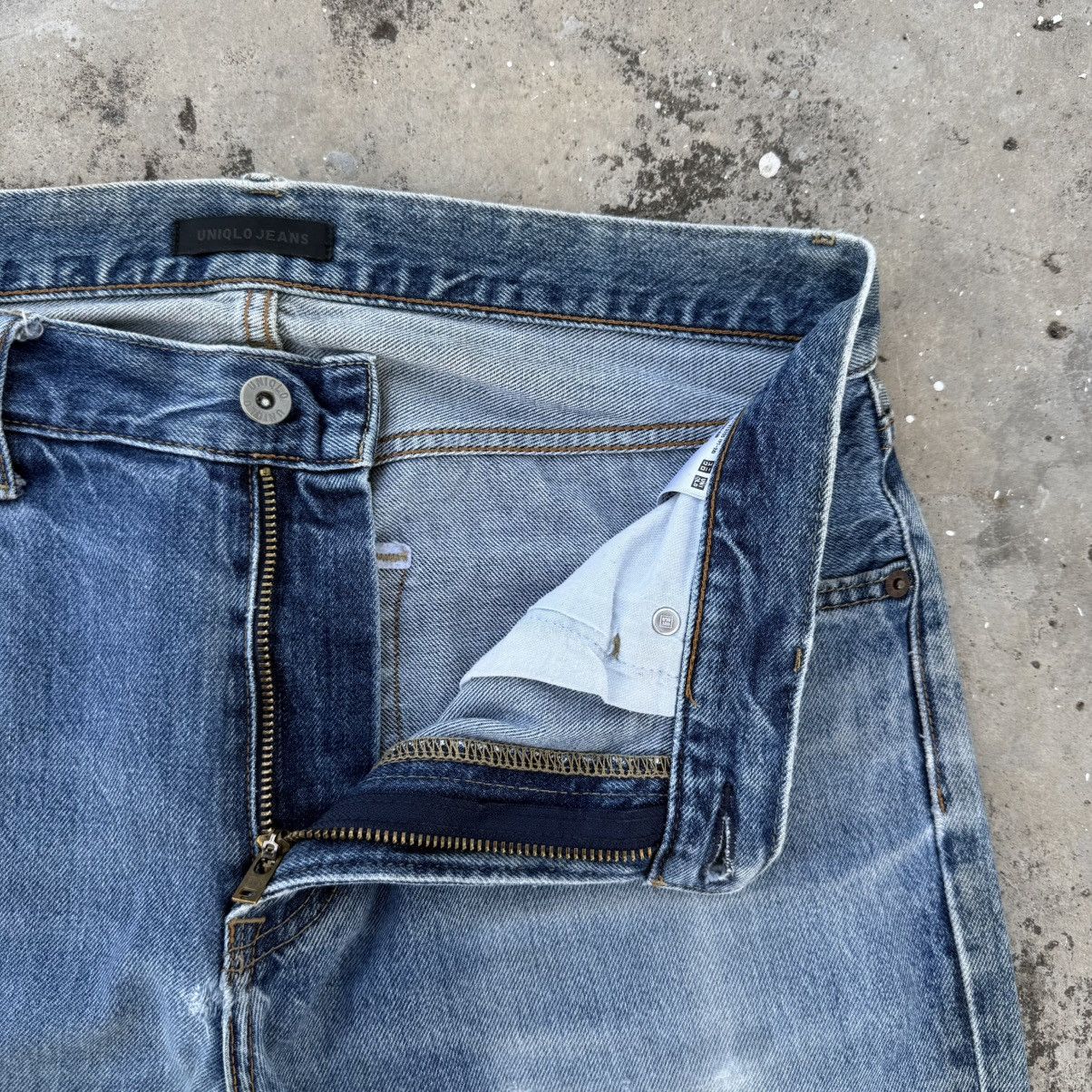 Japanese Brand VINTAGE JAPANESE FADED RIPPED JEAN DENIM PANTS Size US 33 - 6 Thumbnail