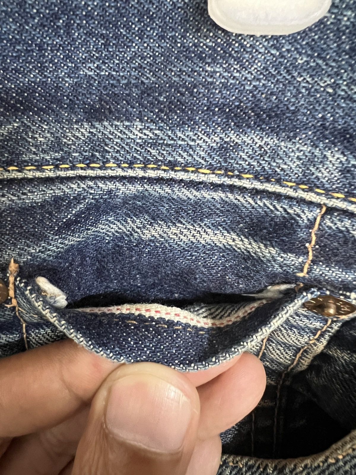 Evisu 🔥HOT DROPS🔥 Vintage Evis Selvedge Denim Jeans Size US 32 / EU 48 - 11 Thumbnail