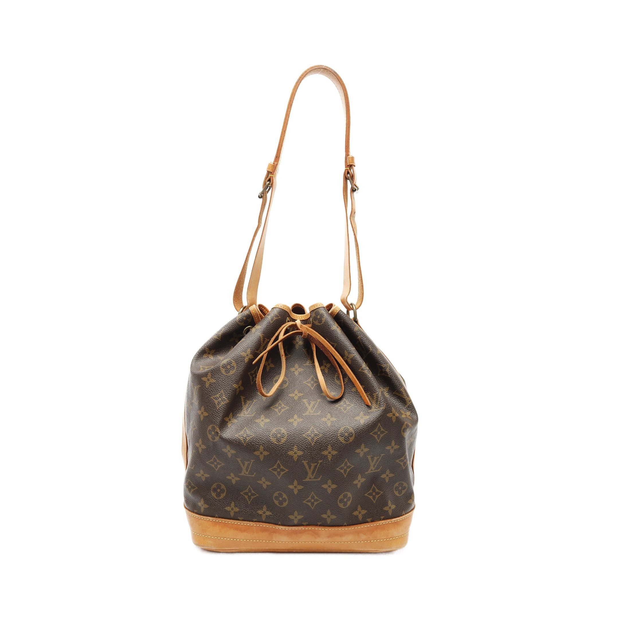 Louis Vuitton Louis Vuitton Noe Monogram Shoulder Bag Leather Brown Size ONE SIZE - 1 Thumbnail