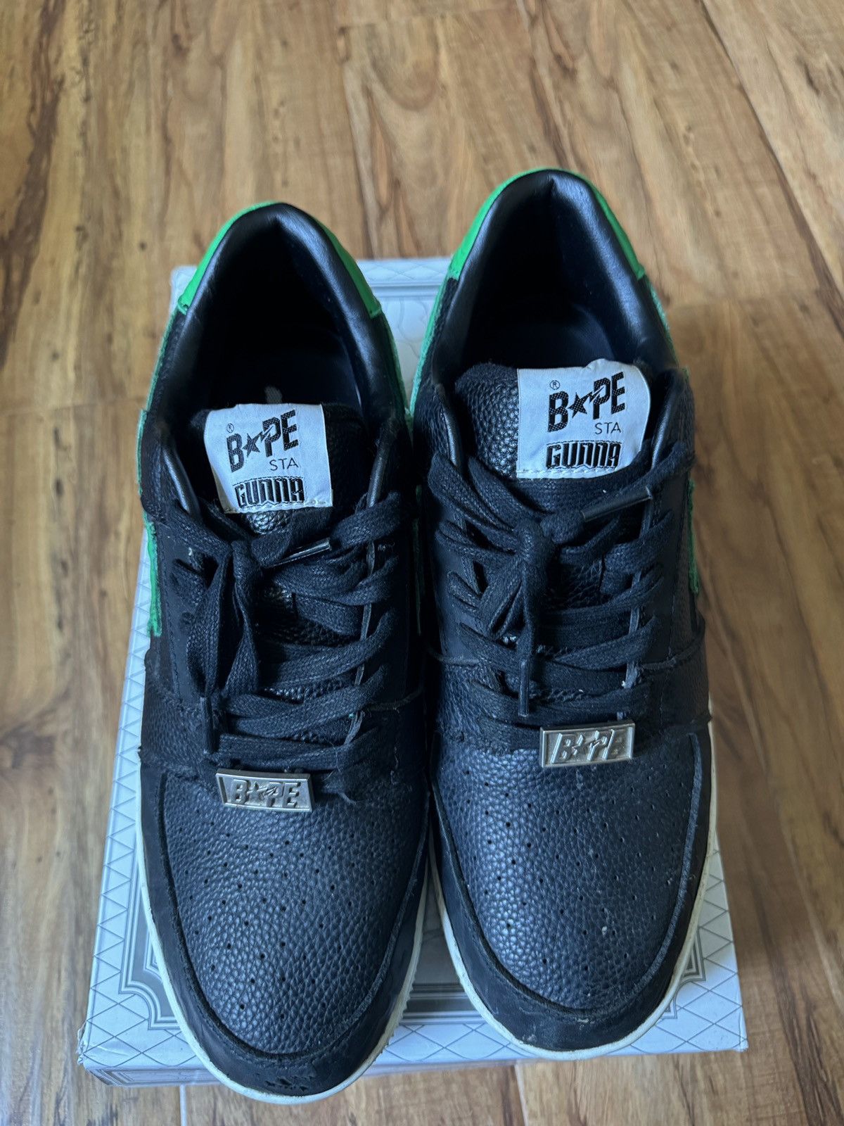 Bape Bape x Gunna Bapesta Low Size US 10.5 / EU 43-44 - 4 Thumbnail
