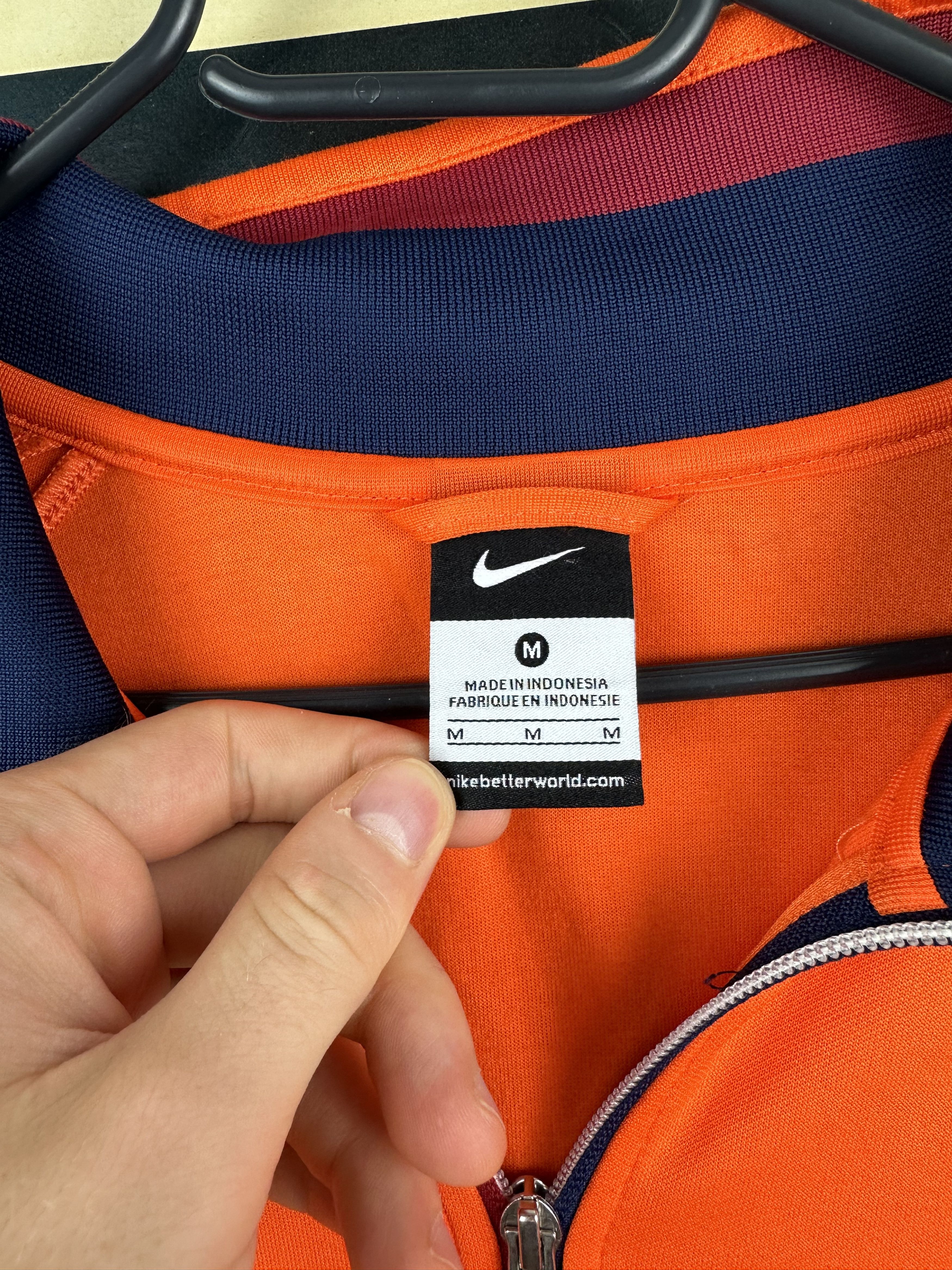 Nike Nike Barcelona Football jacket Track Top Soccer Orange Size US M / EU 48-50 / 2 - 4 Thumbnail