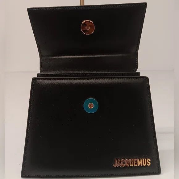 Jacquemus Jacquemus Le Chiquito Moyen Top-Handle Leather Bag - Black Size ONE SIZE - 10 Thumbnail
