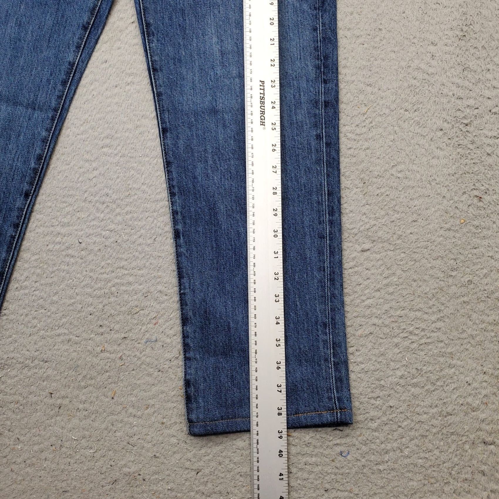 Lands' End Lands' End Jeans: Mens Size 30 Blue Denim Straight Leg 5-Pocket Regular Fit NWOT Size US 30 / EU 46 - 3 Thumbnail