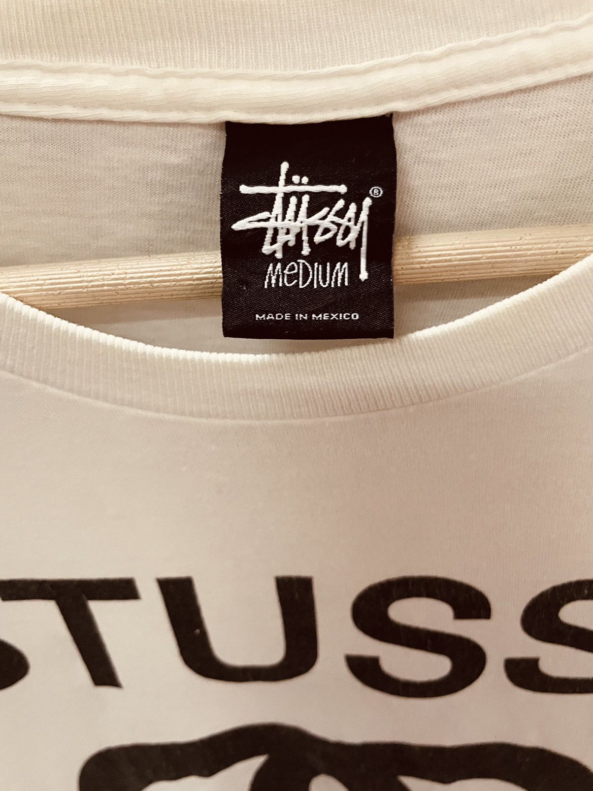 Stussy STUSSY PIGMENT BLACK LOGO TEE T-SHIRT M Size US M / EU 48-50 / 2 - 3 Thumbnail