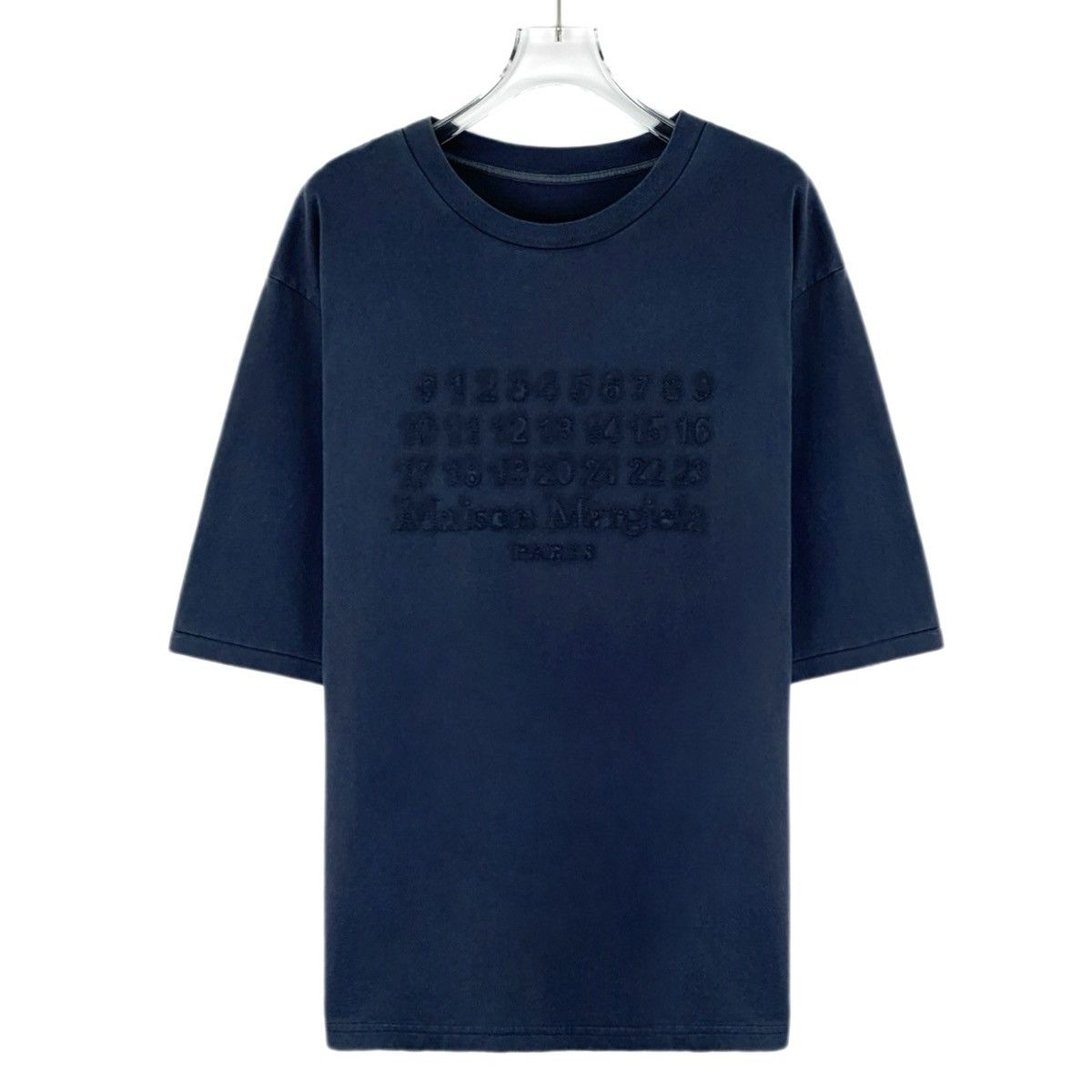 Maison Margiela Maison Margiela Dark Logo Stitch Short Sleeve T-shirt K26WX Size US S / EU 44-46 / 1 - 1 Thumbnail