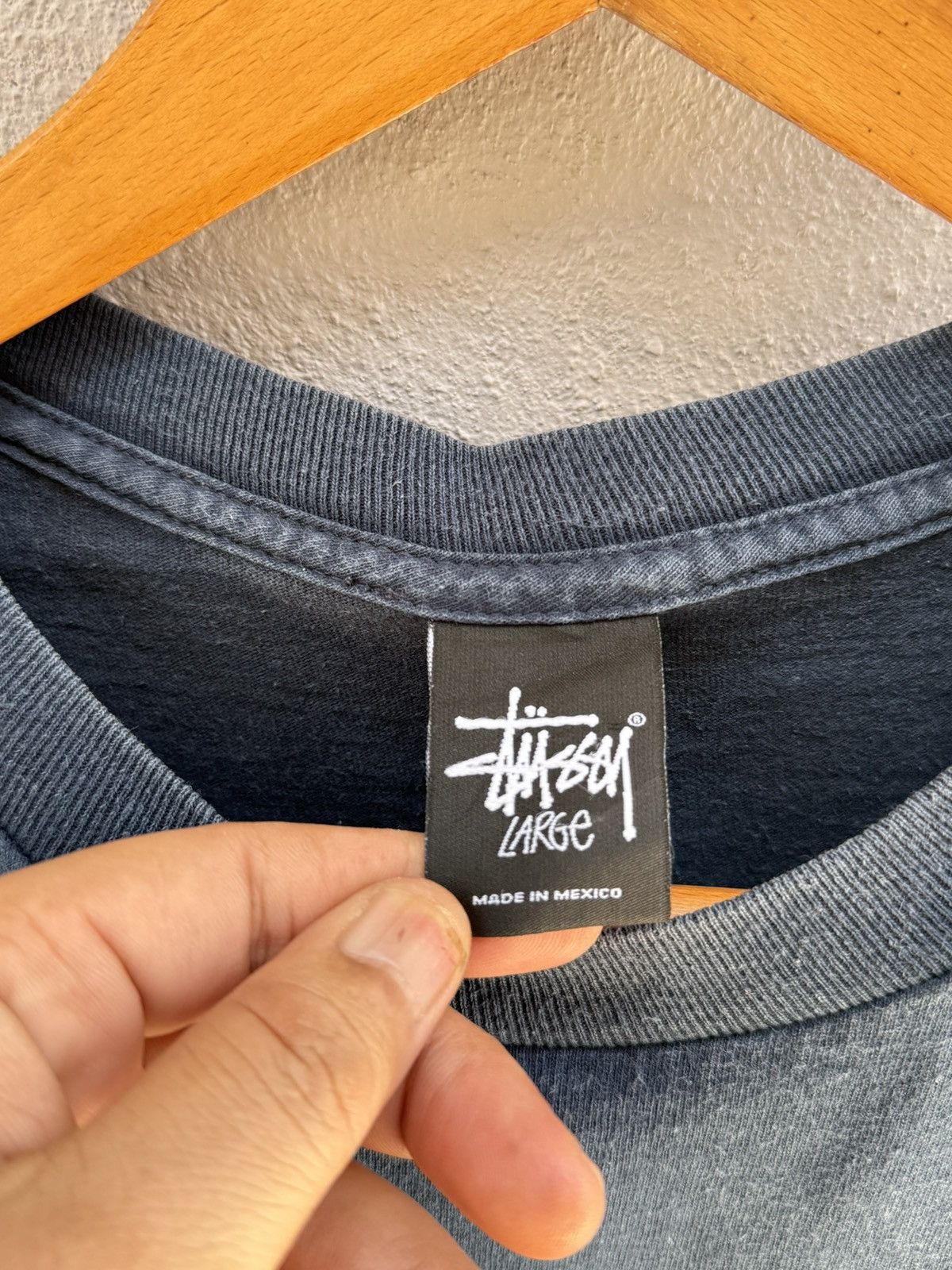 Stussy Vintage Stussy Us 80 Worldwide Streetwear Skate Faded Tee Size US L / EU 52-54 / 3 - 5 Thumbnail