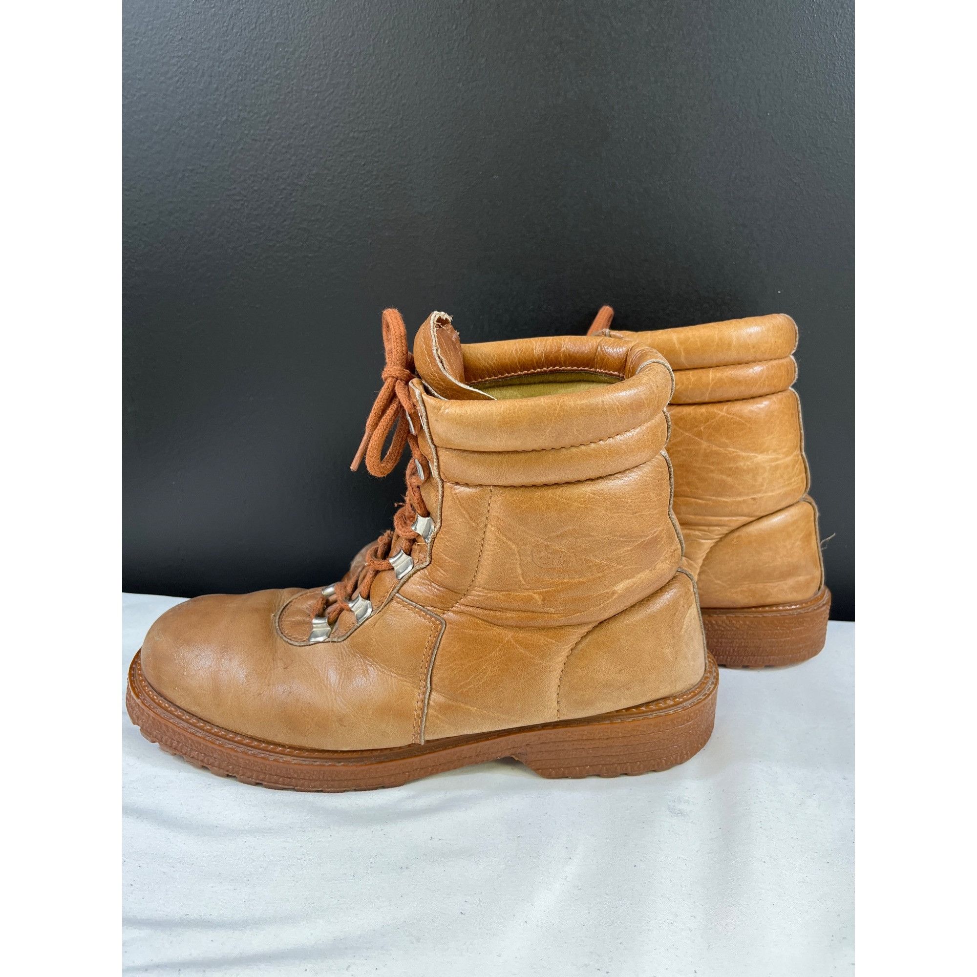 Other Cloud Climbers Men's Brown Leather Hiking Boots Size 8.5 SKU Size US 8.5 / EU 41-42 - 5 Thumbnail