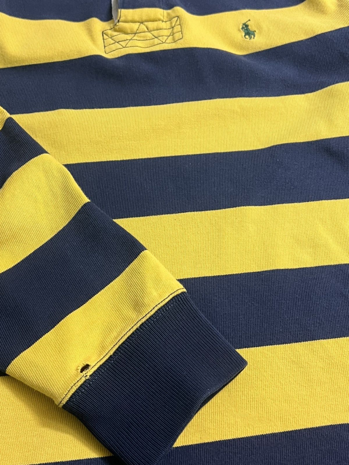Polo Ralph Lauren Vintage Polo Ralph Lauren Striped Rugby Shirt Size US S / EU 44-46 / 1 - 8 Thumbnail