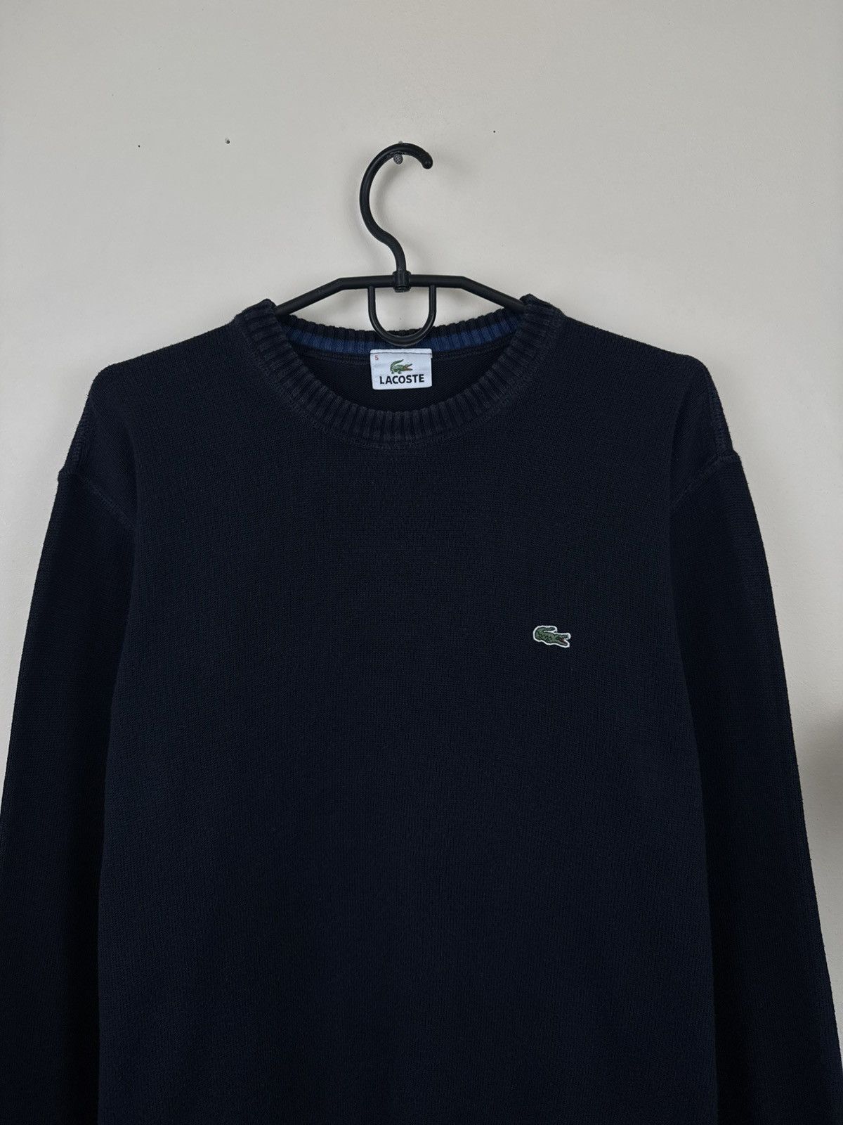 Lacoste Vintage Lacoste Sweater Dark Blue L Pasha Style Casual Size US L / EU 52-54 / 3 - 15 Thumbnail