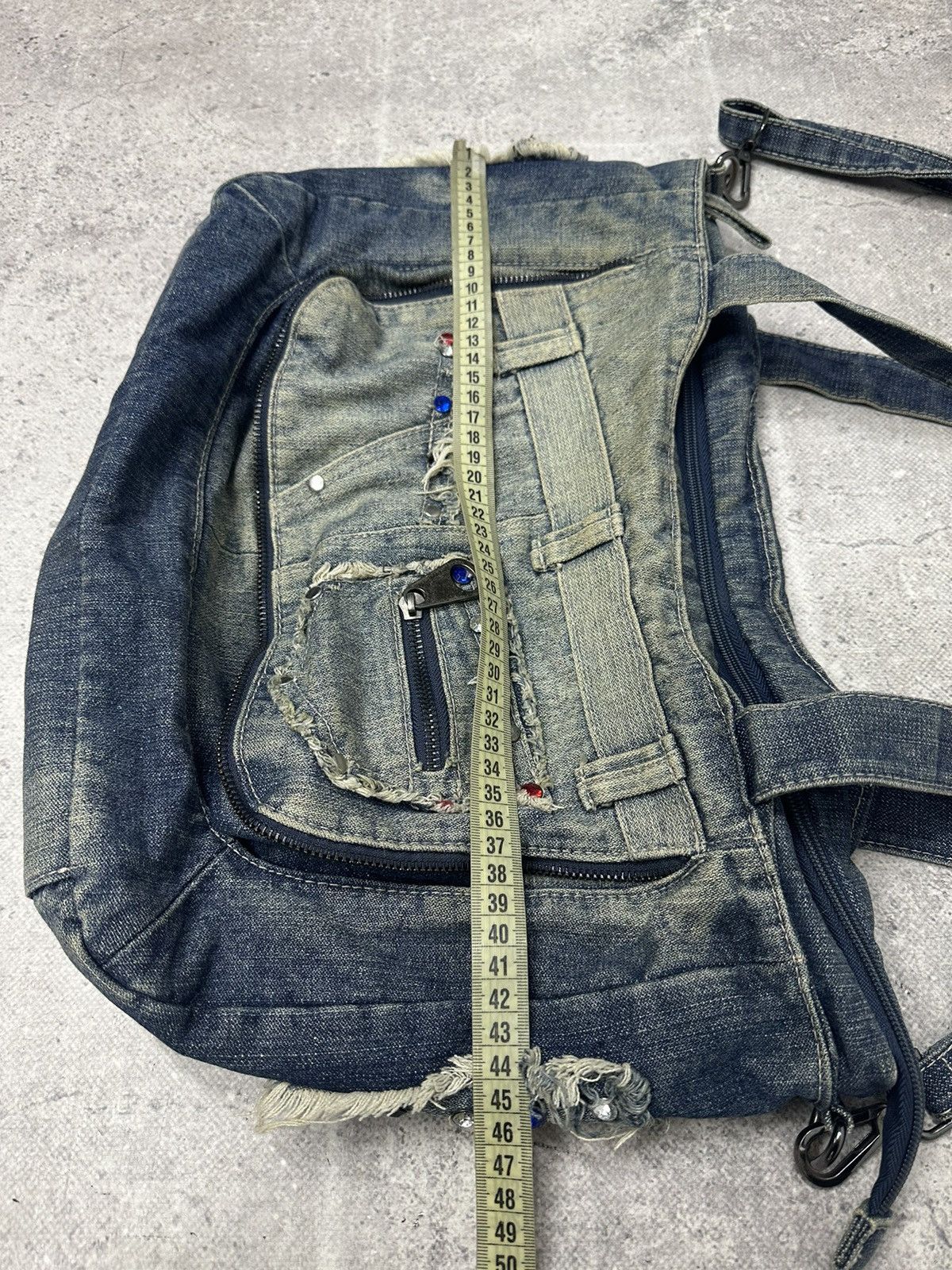 Diesel Vintage Diesel Denim Distressed Style Ifsixwasnine Y2k Dolce Size ONE SIZE - 15 Thumbnail