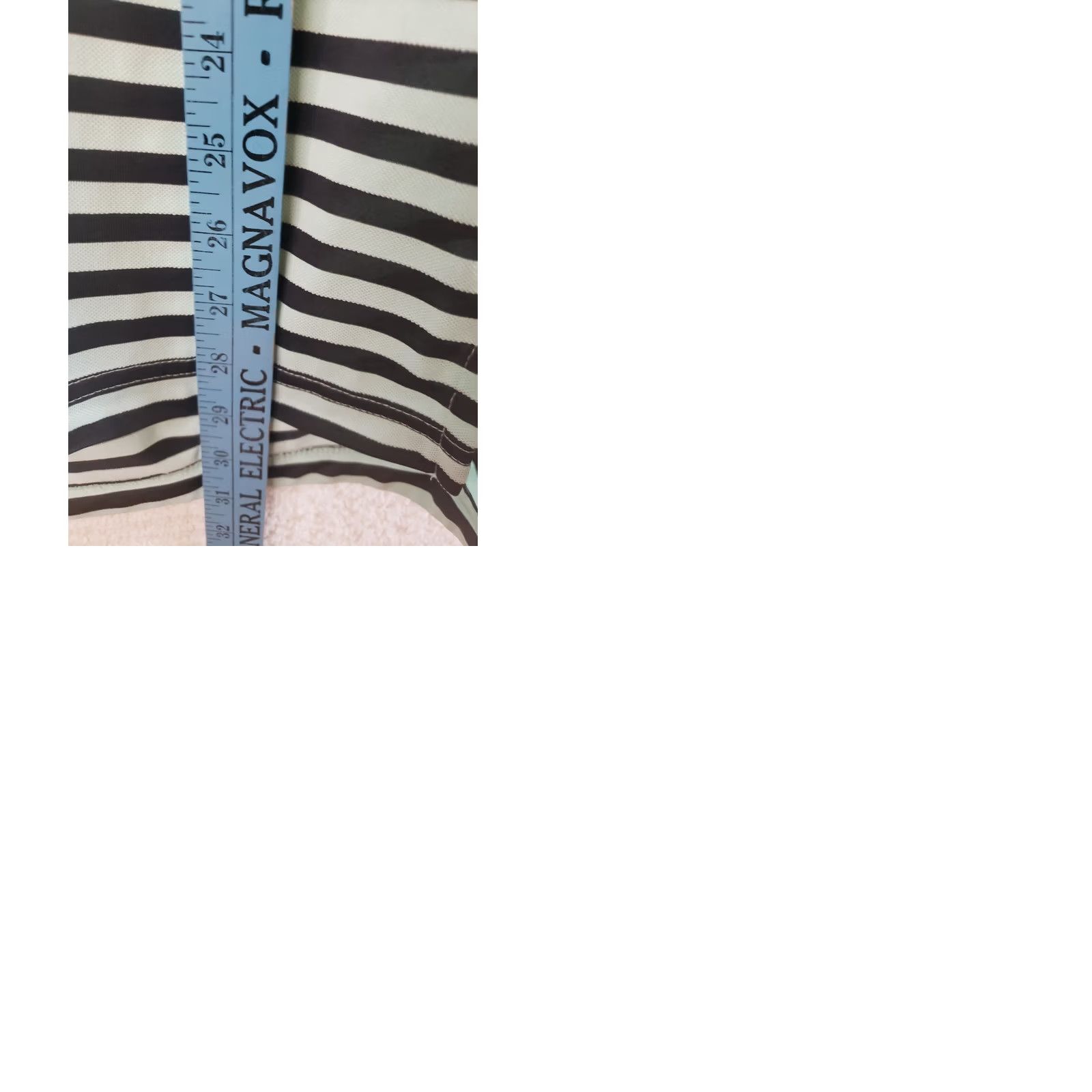 Vintage Dunning Polo Shirt Striped Short Sleeve Dry-Fit Stretch Mens M Mint Black Golf Size US M / EU 48-50 / 2 - 9 Thumbnail