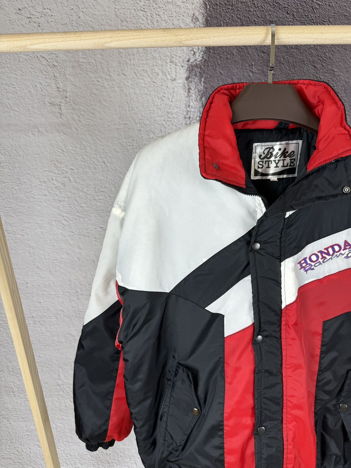 Honda Honda vintage big logo racing faded jacket Size US XXL / EU 58 / 5 - 4 Thumbnail