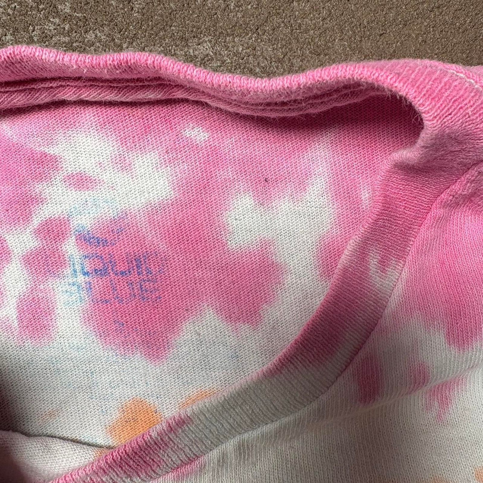 Liquid Blue Tie Dye Rainbow Liquid Blue Woodstock Shirt Size US L / EU 52-54 / 3 - 2 Thumbnail