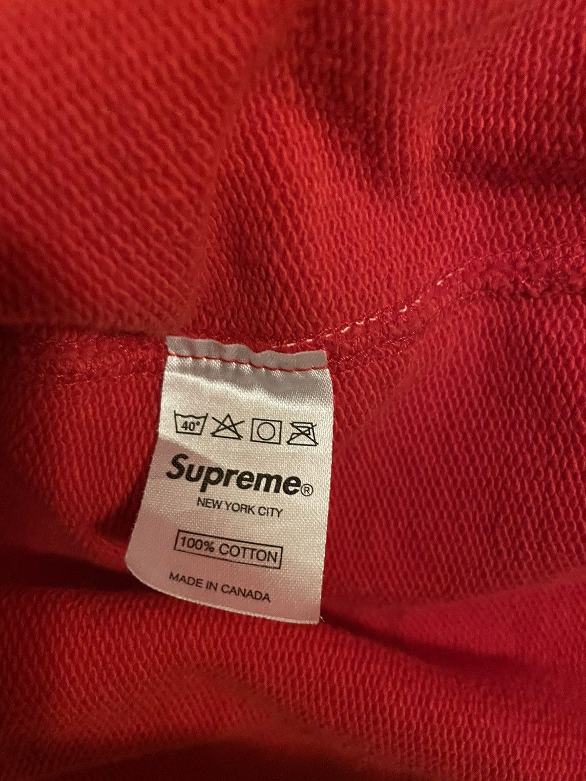 Supreme Supreme IBCA Red 2007 Size L Zip Up Size US L / EU 52-54 / 3 - 14 Thumbnail