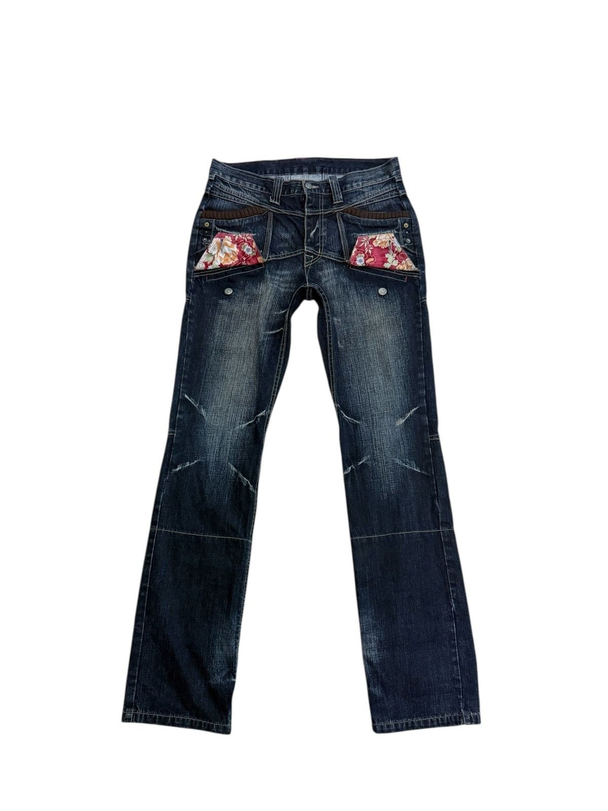 PPFM PPFM THE DESERT FOX DENIM JEANS Size US 33 - 10 Thumbnail
