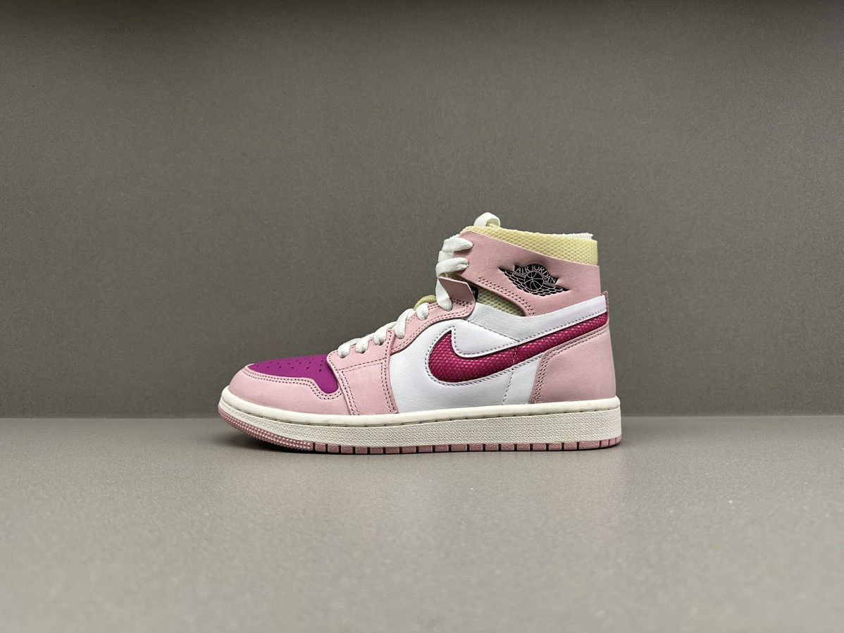 Jordan Brand Nike Air Jordan 1 High Zoom CMFT Pink Glaze Cactus Flower W Size US 7 / IT 37 - 5 Thumbnail