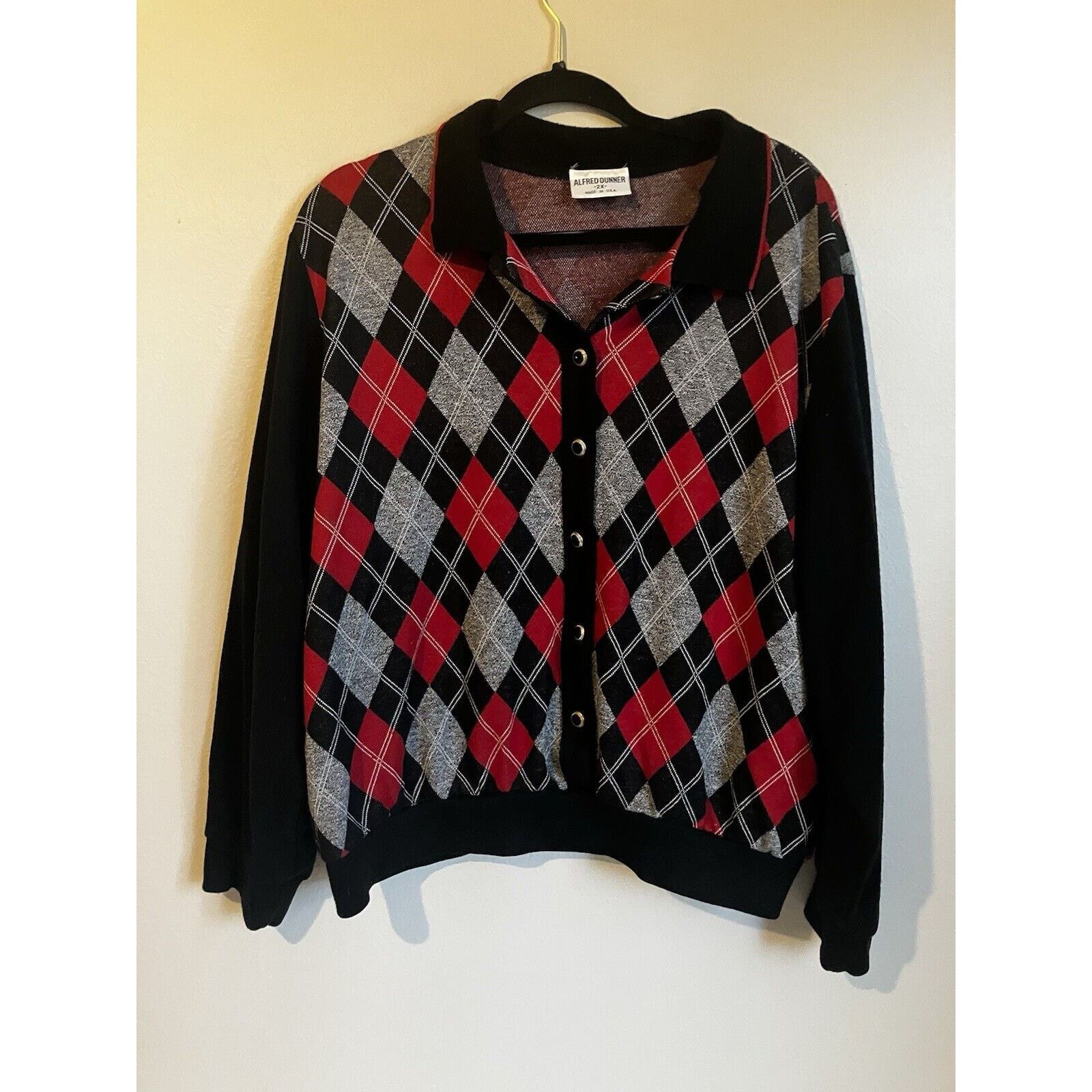 Alfred Dunhill Alfred Dunner Cardigan Size 2X Long Sleeve Button Up Size XXL / US 16-18 / IT 52-54 - 1 Thumbnail