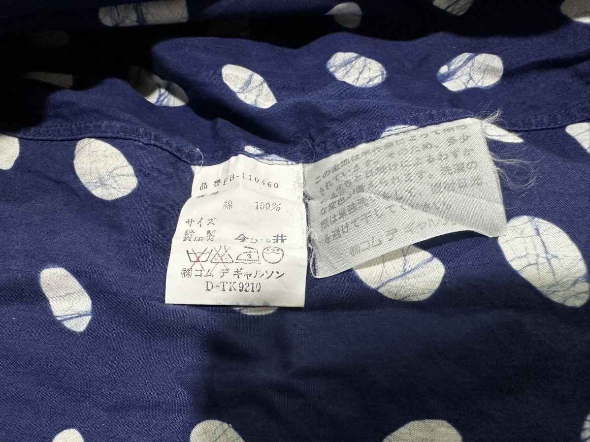 Comme des Garcons Homme Plus 🔥1991 Comme Des Garcons Homme Plus Shirt Painted Polka Dot Size US XL / EU 56 / 4 - 7 Thumbnail