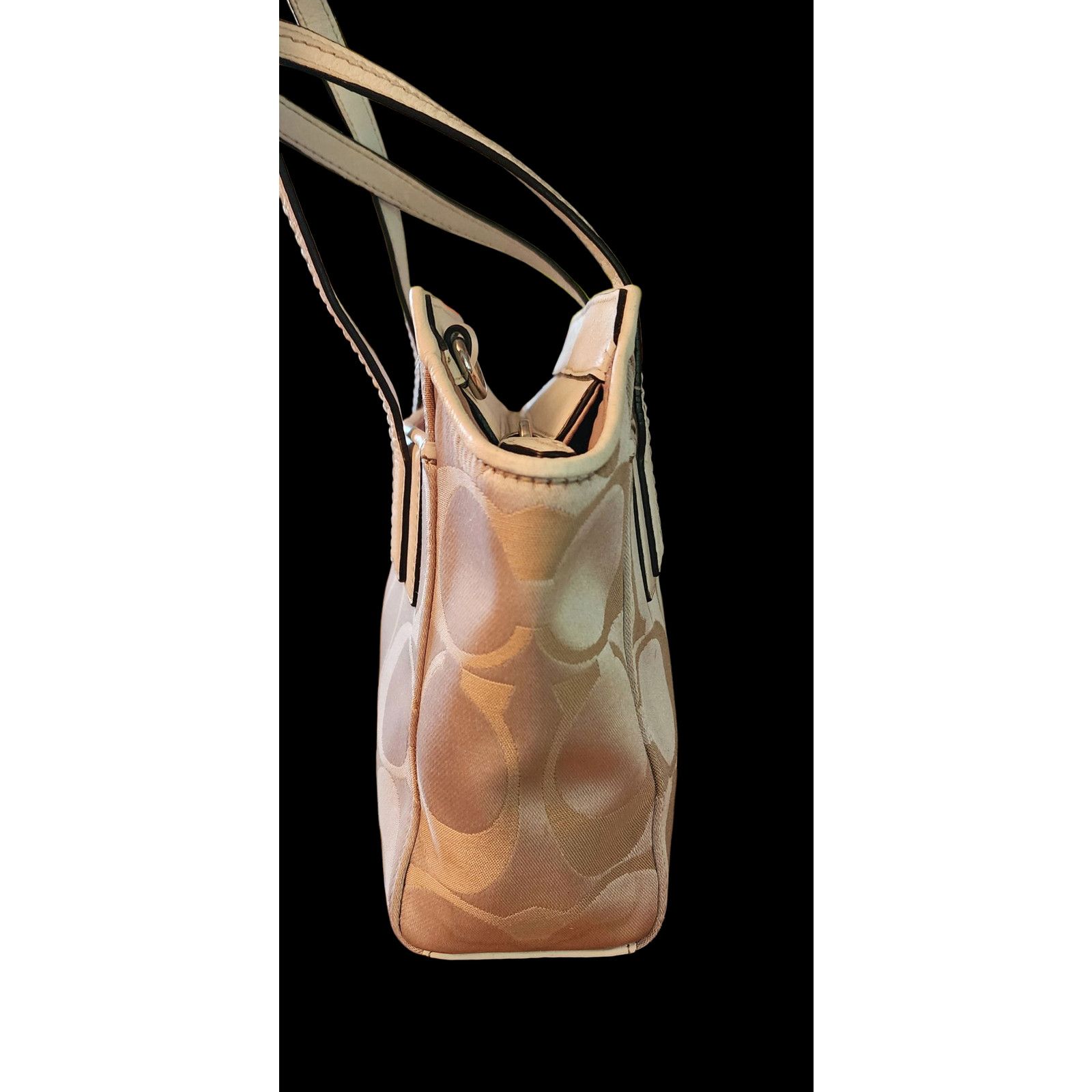 Coach Coach Taylor Signature Mini Tote Cross Body Bag Style F28641 Size ONE SIZE - 3 Thumbnail