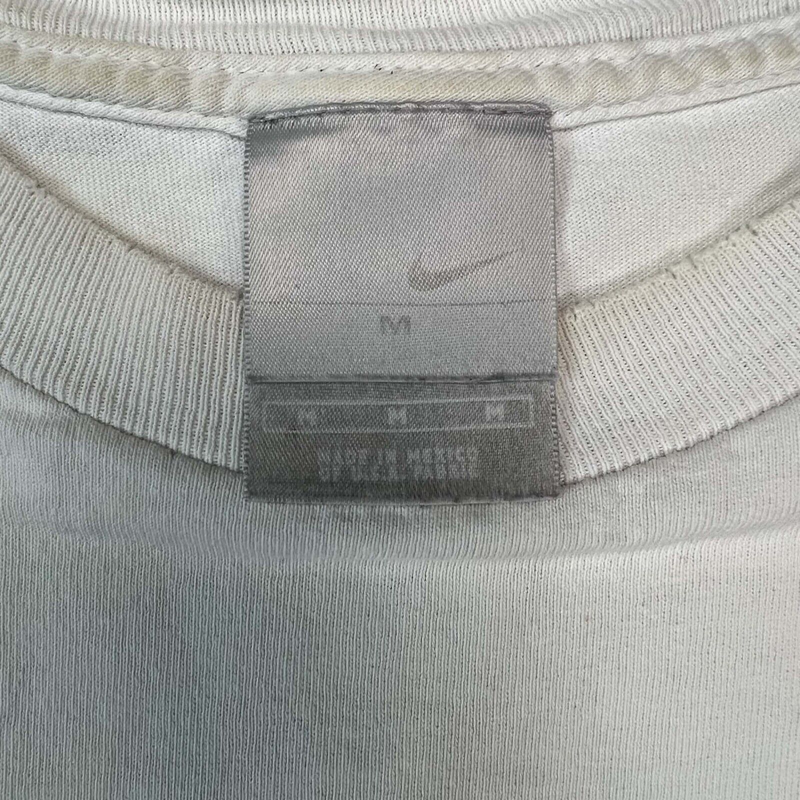 Nike × Vintage Nike Sportswear T Shirt Thrashed Spell Out Short Sleeve Tee Size US M / EU 48-50 / 2 - 8 Thumbnail