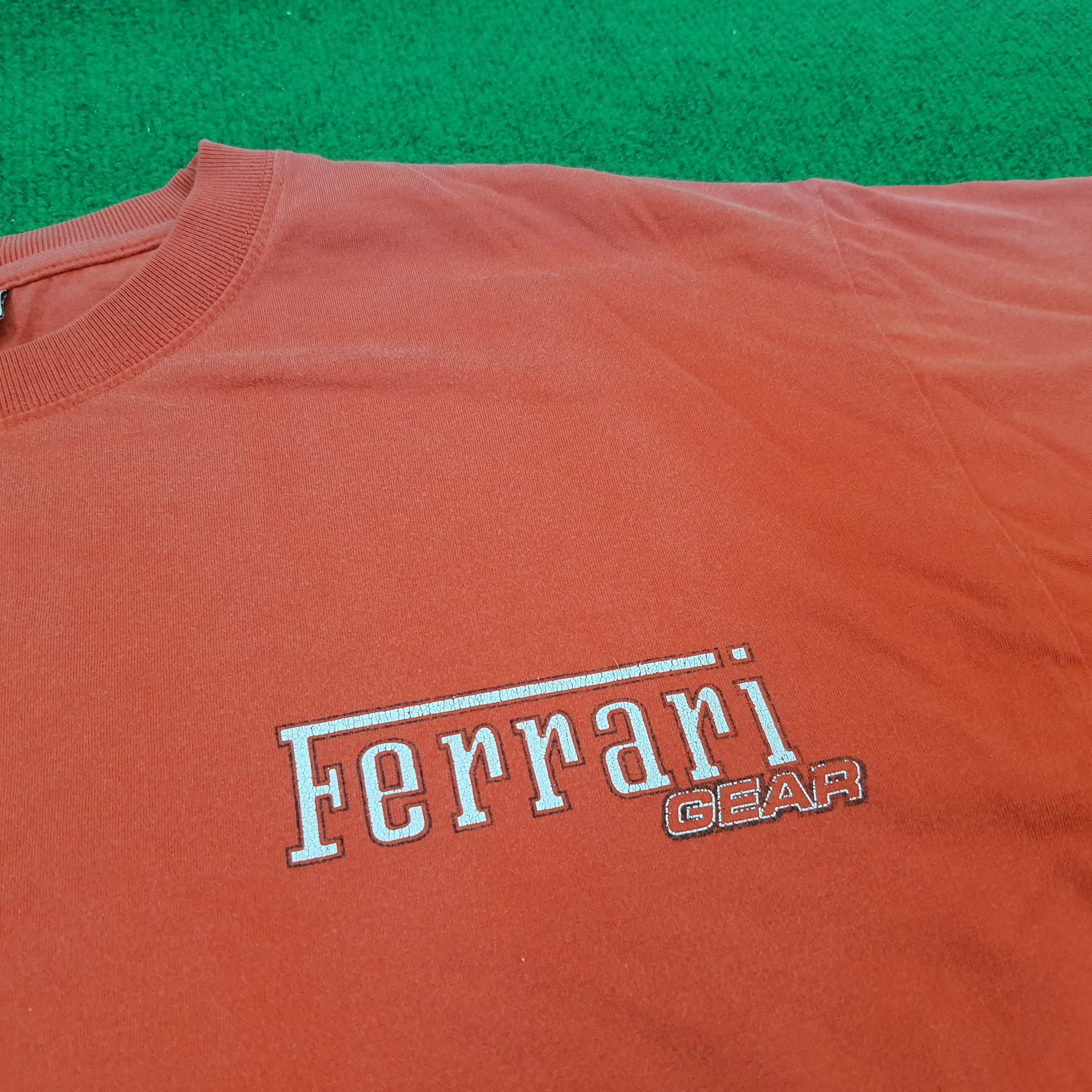 Ferrari × Vintage Vintage Ferrari Gear Motorsports Tshirt Size US L / EU 52-54 / 3 - 2 Thumbnail