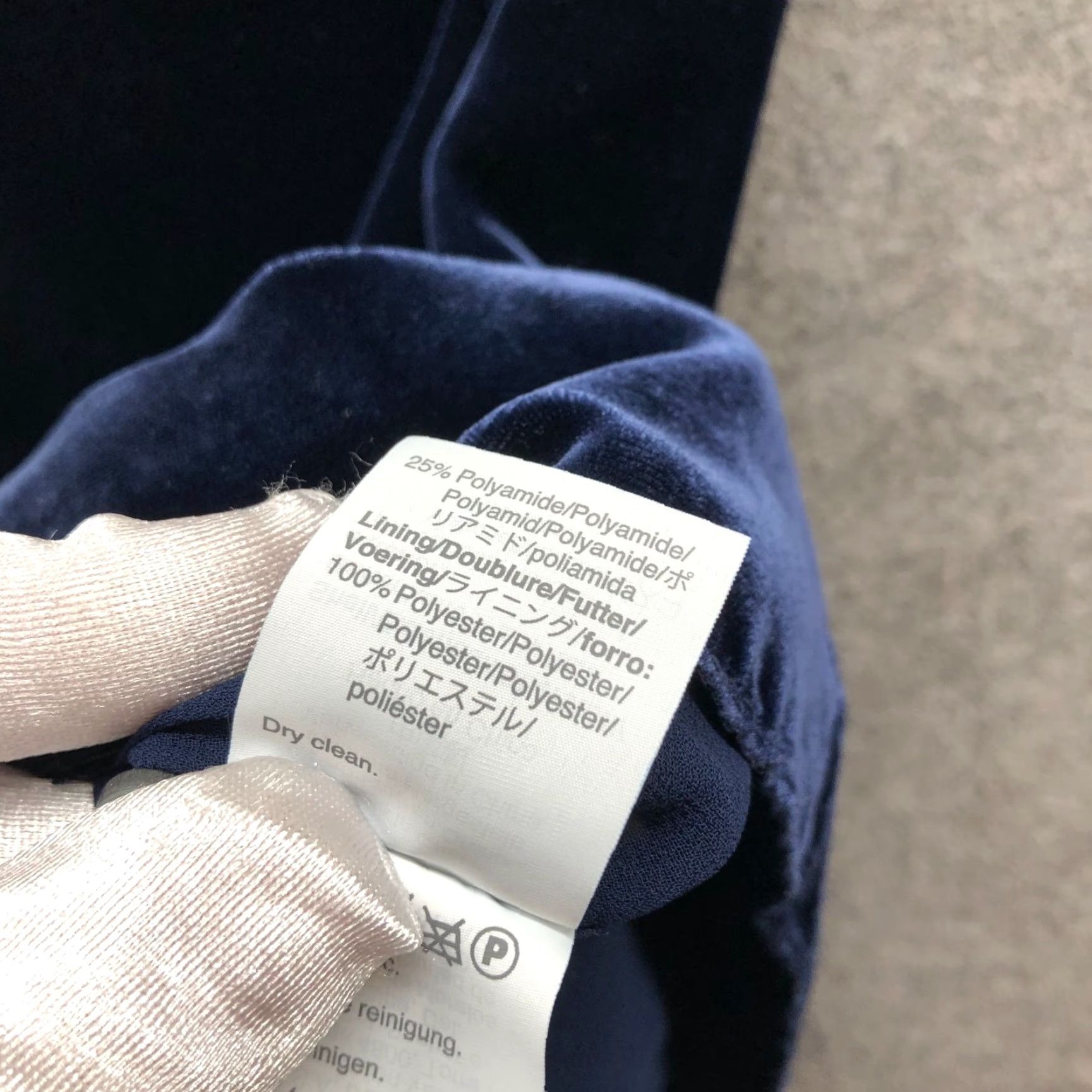 J.Crew J. Crew Velvet Tank Top Womens 0 Dark Blue Scoop Neck Stretch Shirt Sleeveless Basic Casual Spring Summer Women’s Tank Top Size XS / US 0-2 / IT 36-38 - 7 Thumbnail