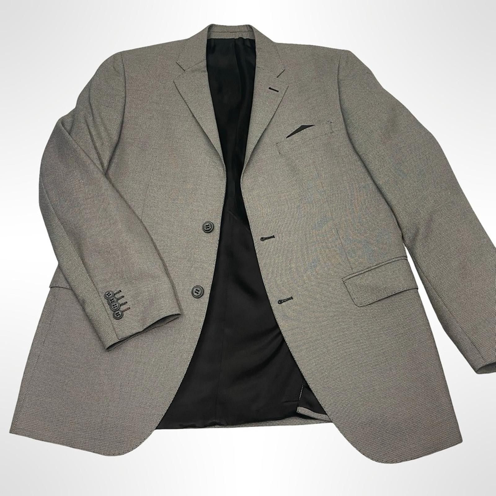 Perry Ellis Perry Ellis Men's Gray Blazer - size 40L Mint Condition Size 40L - 3 Thumbnail