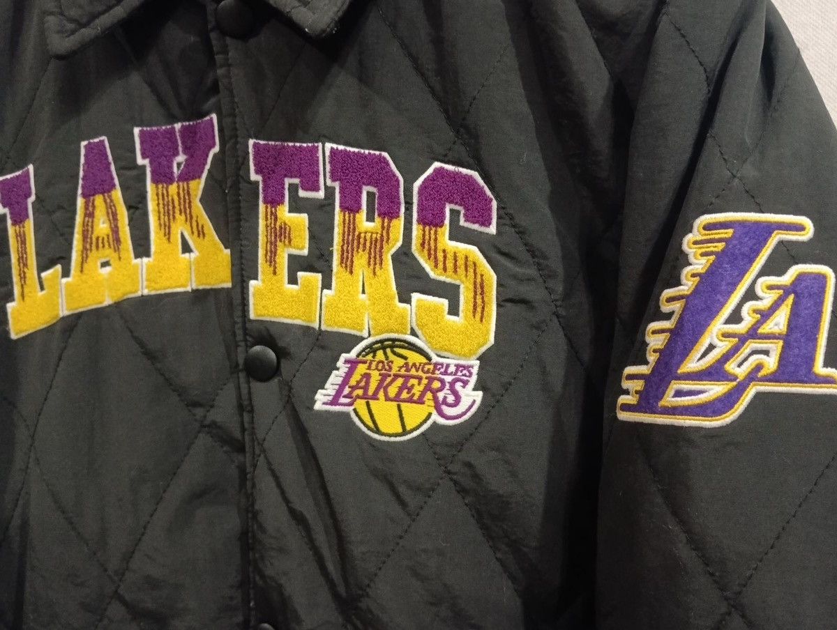 NBA Los Angeles Lakers Authentic Bomber men's XL Size US XL / EU 56 / 4 - 3 Thumbnail