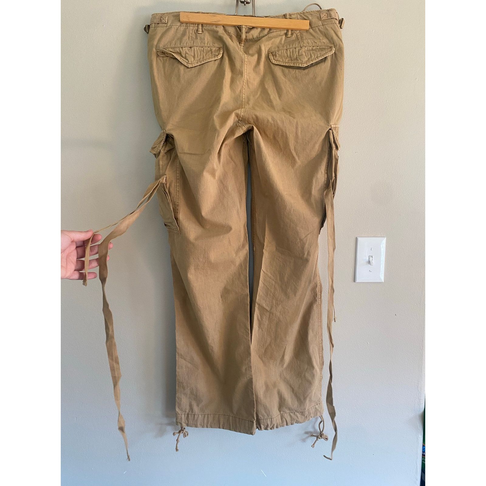 Polo Ralph Lauren × Ralph Lauren 36x31 PRL Cargo Pant MultiPocket Utility Surplus Paratrooper Size US 36 / EU 52 - 6 Thumbnail