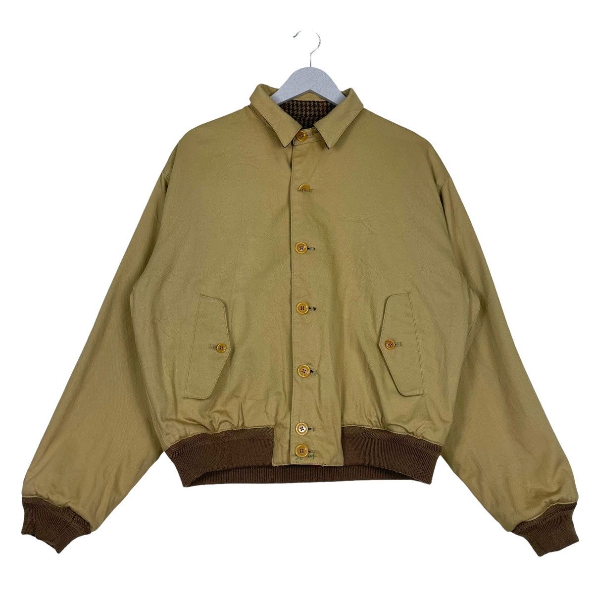 Issey Miyake × Japanese Brand 💥80s AVON HOUSE REVERSIBLE INSPIRED ISSEY MIYAKE BOMBER Size US M / EU 48-50 / 2 - 10 Thumbnail