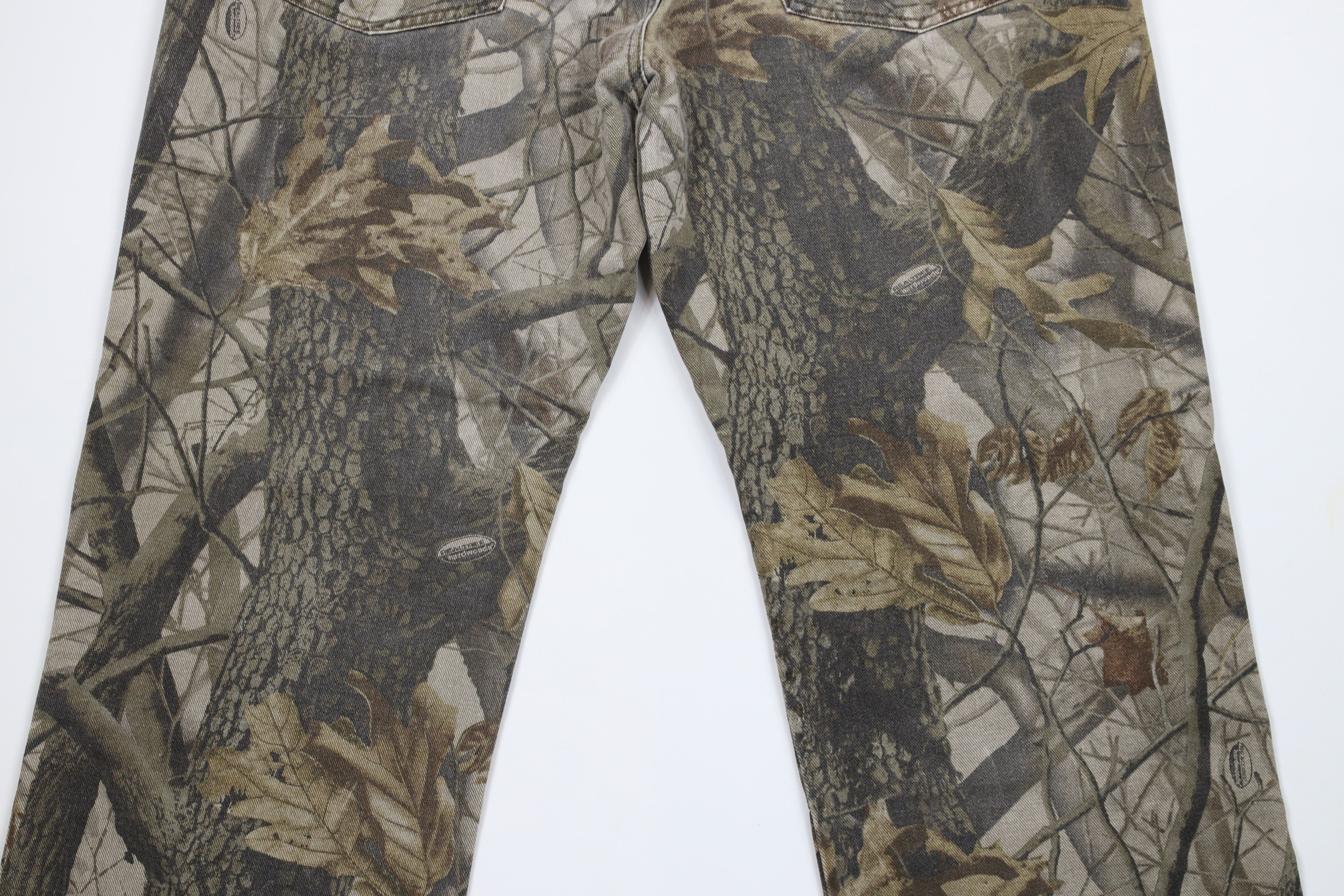 Vintage Vintage 90s Streetwear Camouflage Double Knee Wide Leg Jeans Size US 40 / EU 56 - 8 Thumbnail