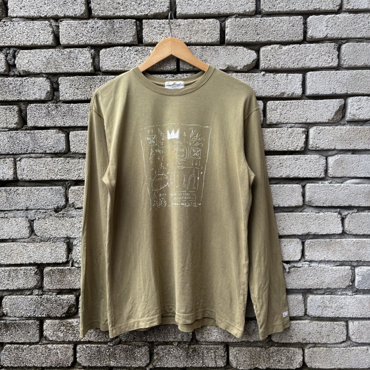 Jean-Michel Basquiat Vintage Jean-Michel Basquiat Uniqlo Long Sleeve Shirt Size US L / EU 52-54 / 3 - 1 Thumbnail