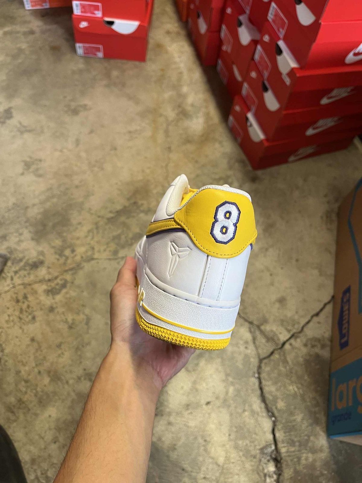 Nike Nike Kobe Air Force 1 Low Home White Size US 10 / EU 43 - 9 Thumbnail