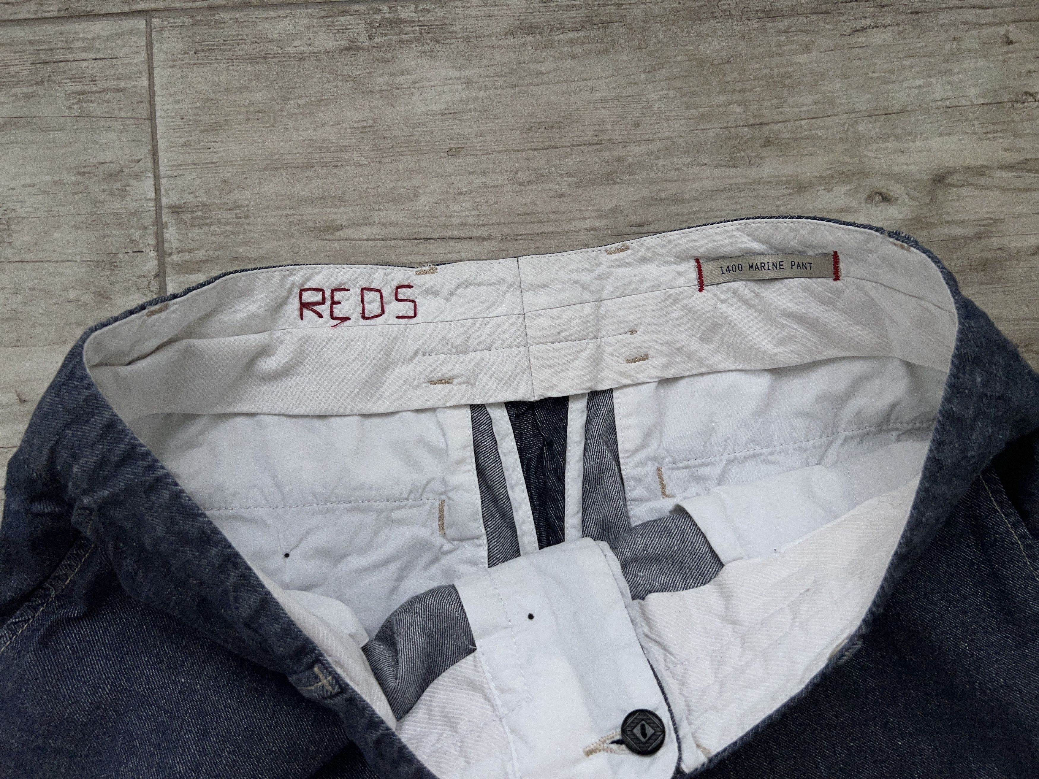 Other REDS 1400 Marine Pants Trousers Military Blue Size M W32 Size US 32 / EU 48 - 3 Thumbnail