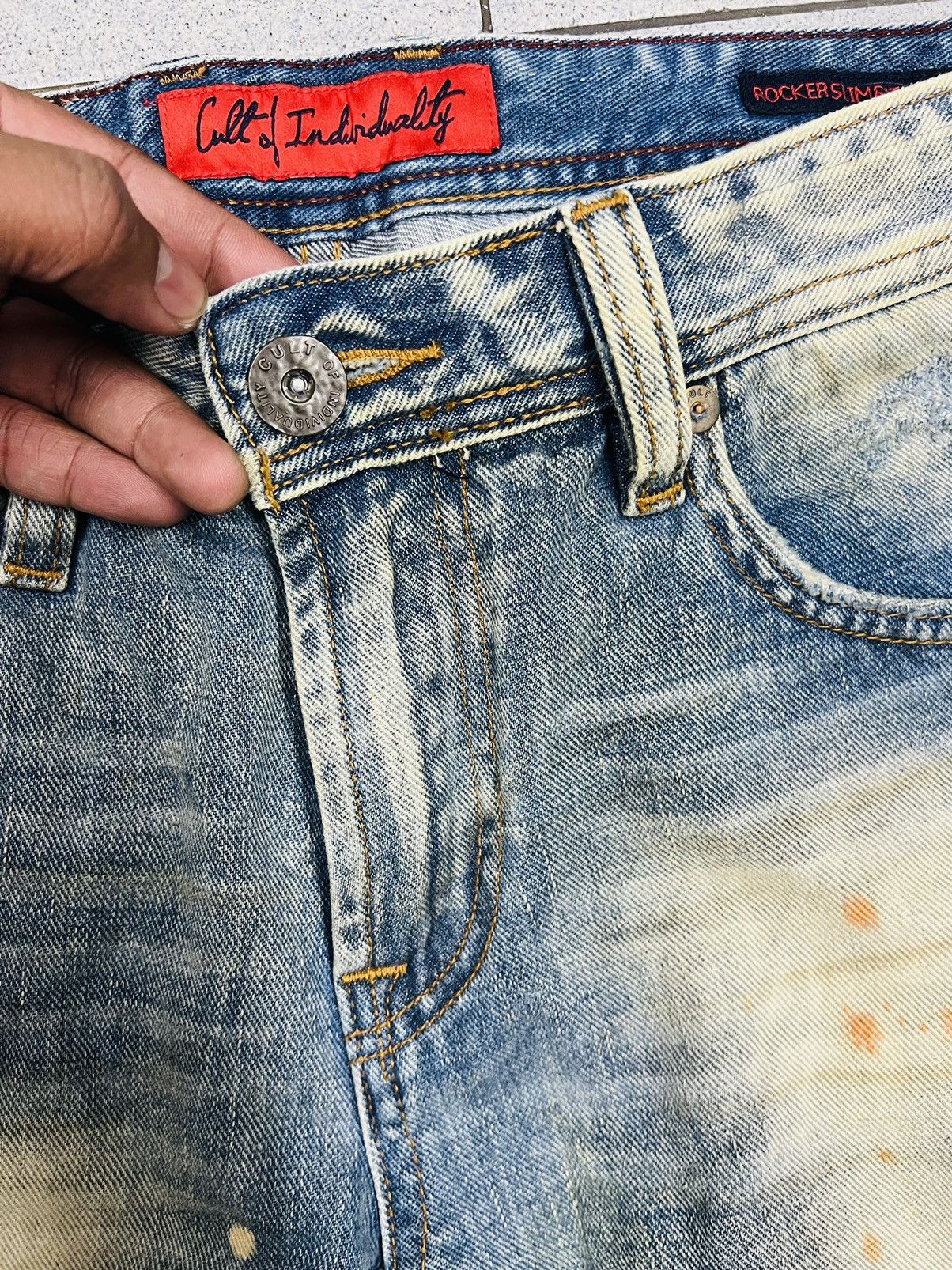 Cult Of Individuality Cult of Individuality Rocker Slim Jeans Size US 33 - 8 Thumbnail