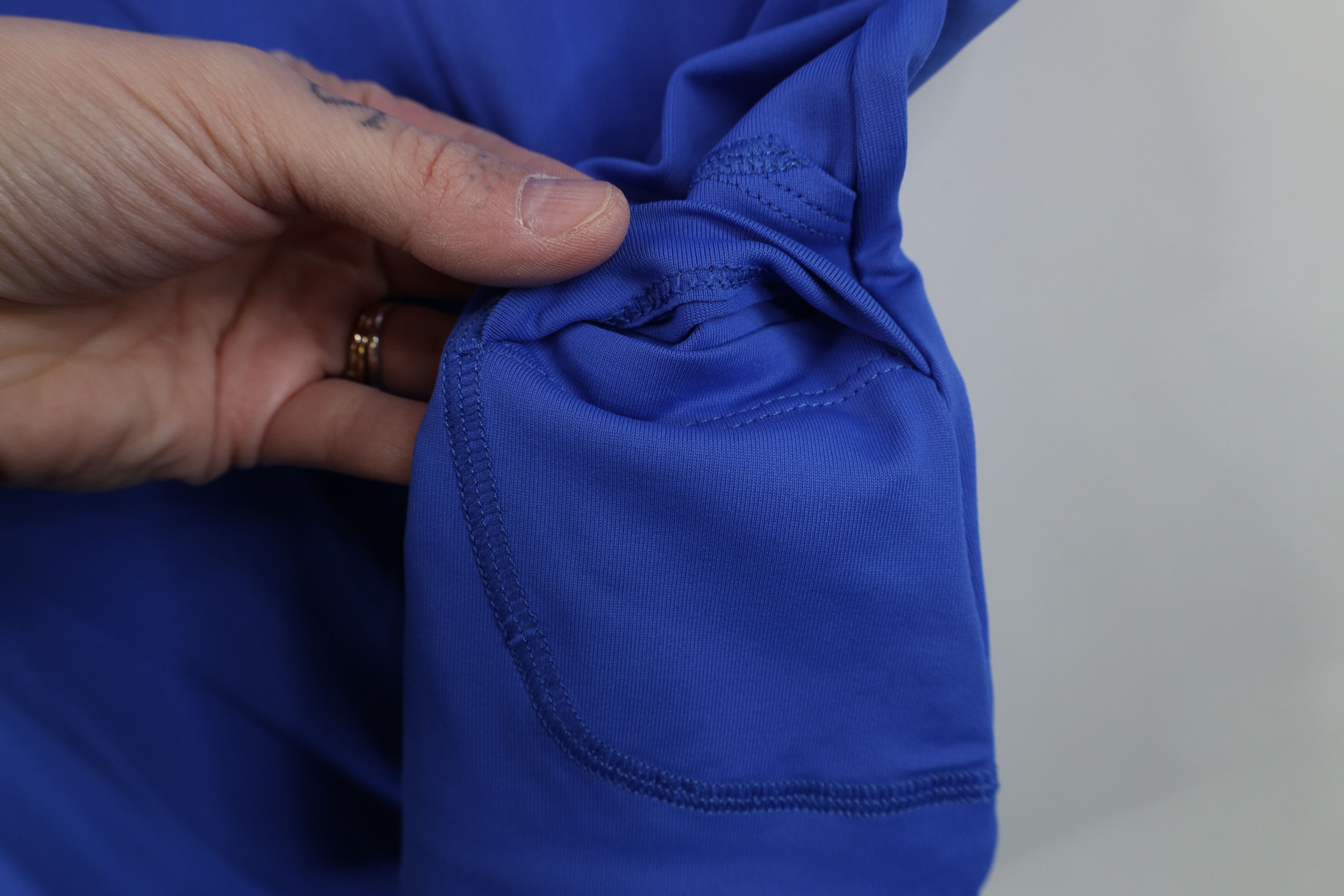 Vintage New Lole Knit Cardio Running Jogging Yoga Gym T-Shirt Blue Size XL / US 12-14 / IT 48-50 - 12 Thumbnail