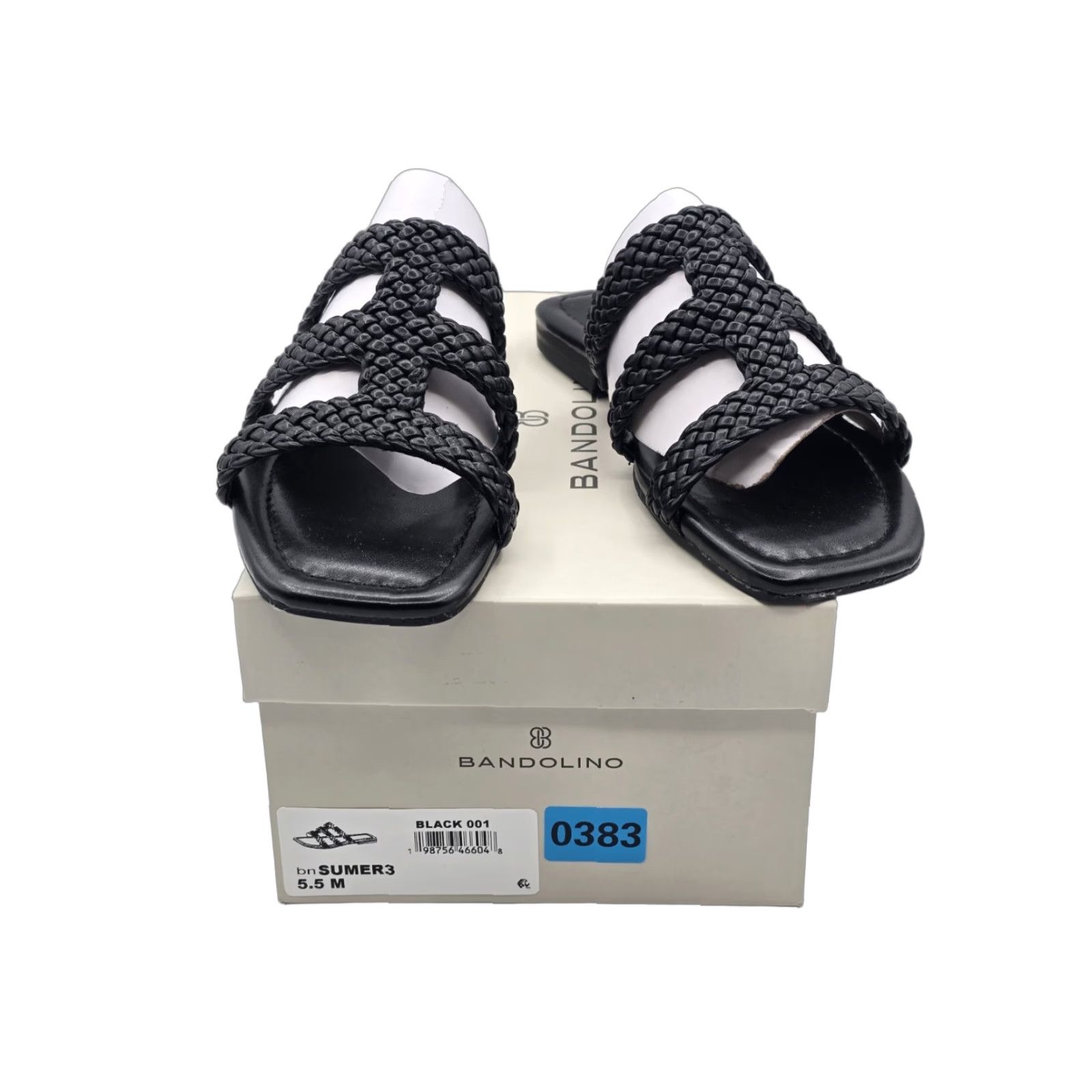 Vintage Bandolino Women’s Sumer 3 Flip Flip Black Sandal 5.5 Sandal Bandolino Women’s Sumer 3 Flip Flip Black Sandal Size 5.5 Size US 6 / IT 36 - 1 Thumbnail