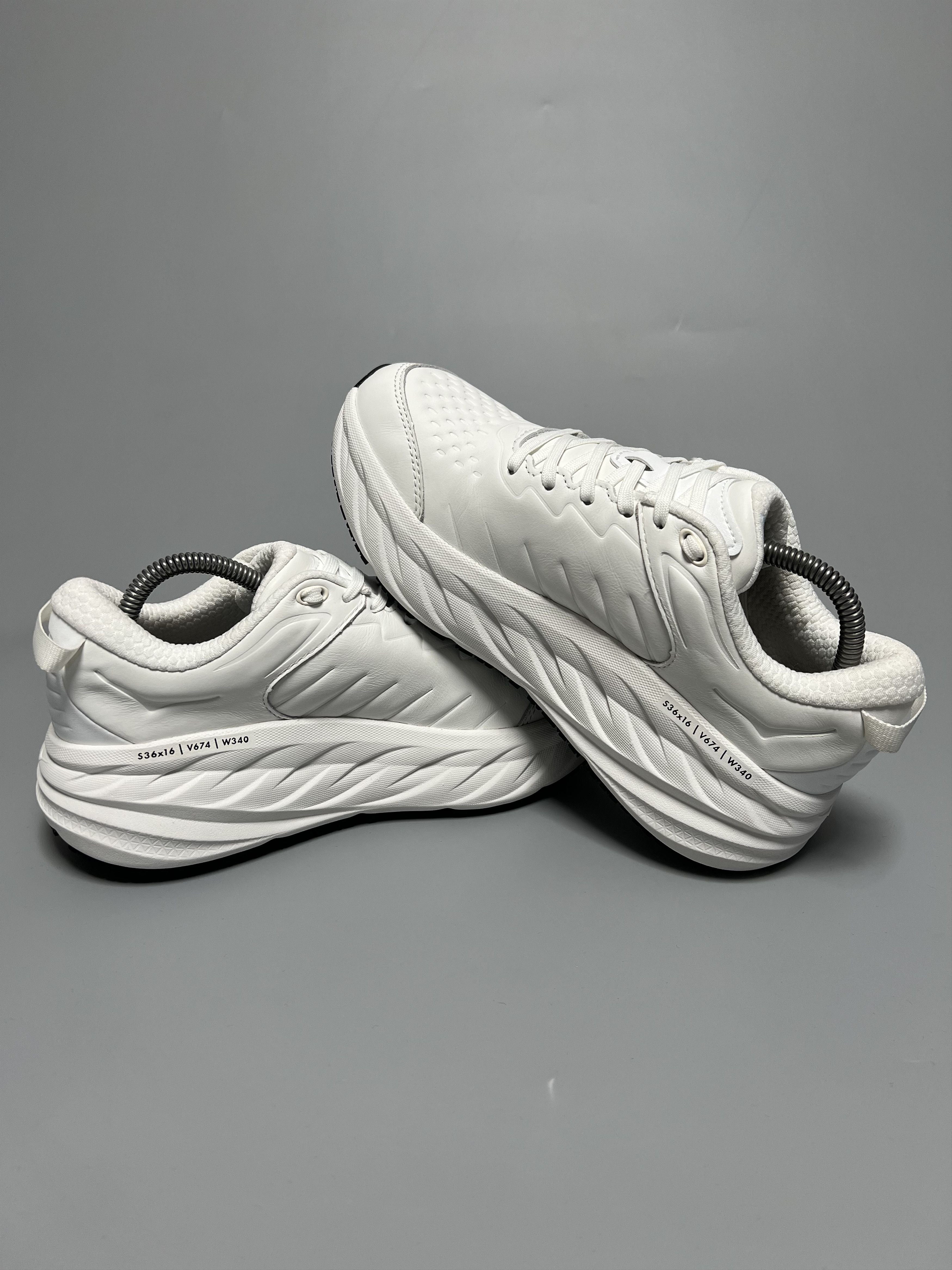 Hoka Hoka Bondi SR 'Frost' Running Shoes Walking Gym Training Size US 8 / IT 38 - 5 Thumbnail