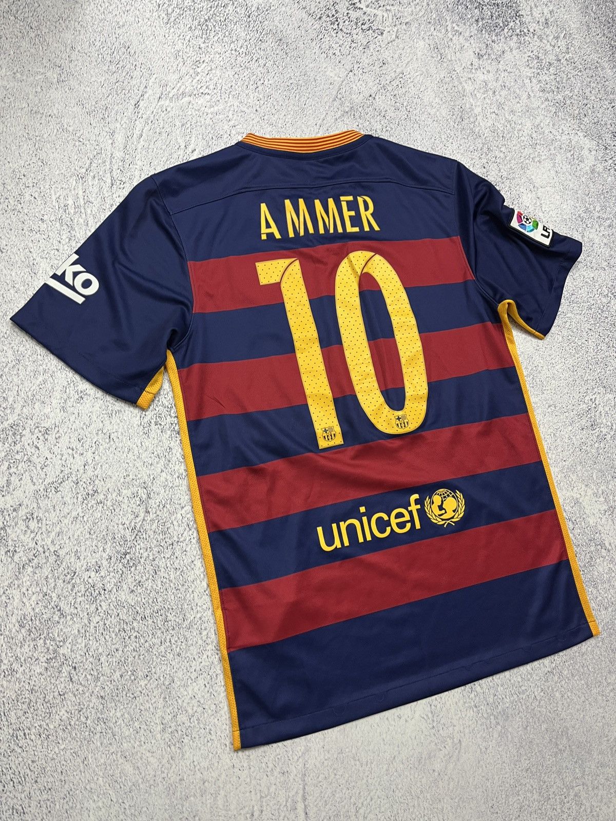 Nike × Vintage Nike FC Barcelona 2015/2016 Soccer Jersey Football Rare Size US S / EU 44-46 / 1 - 14 Thumbnail
