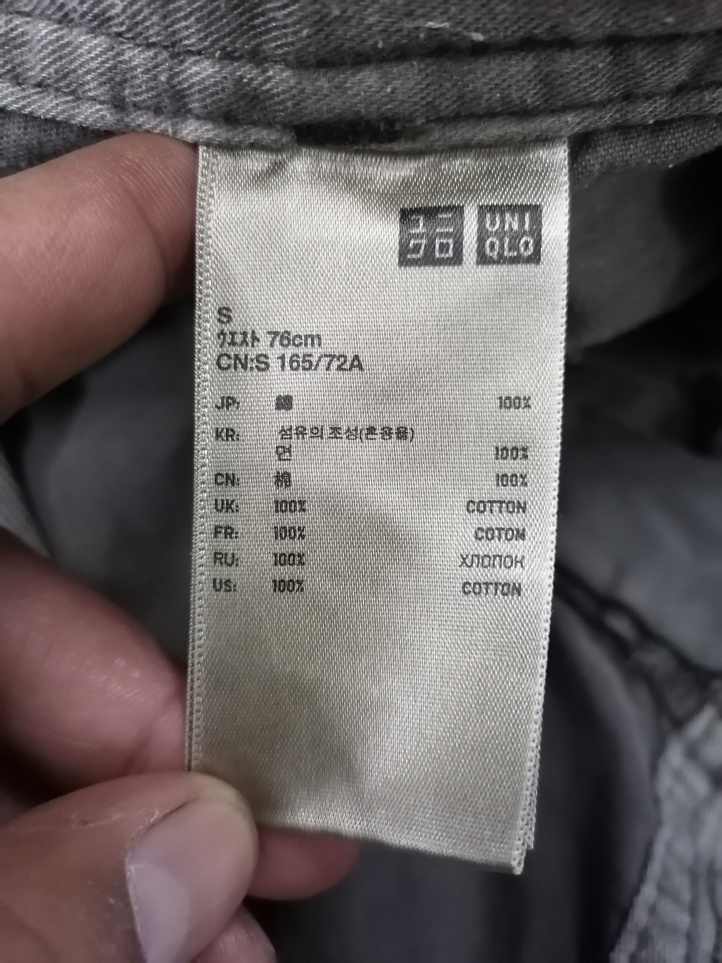 Japanese Brand Trashed Faded Uniqlo Utility Pocket Distressed Cargo Pants Size US 31 - 7 Thumbnail