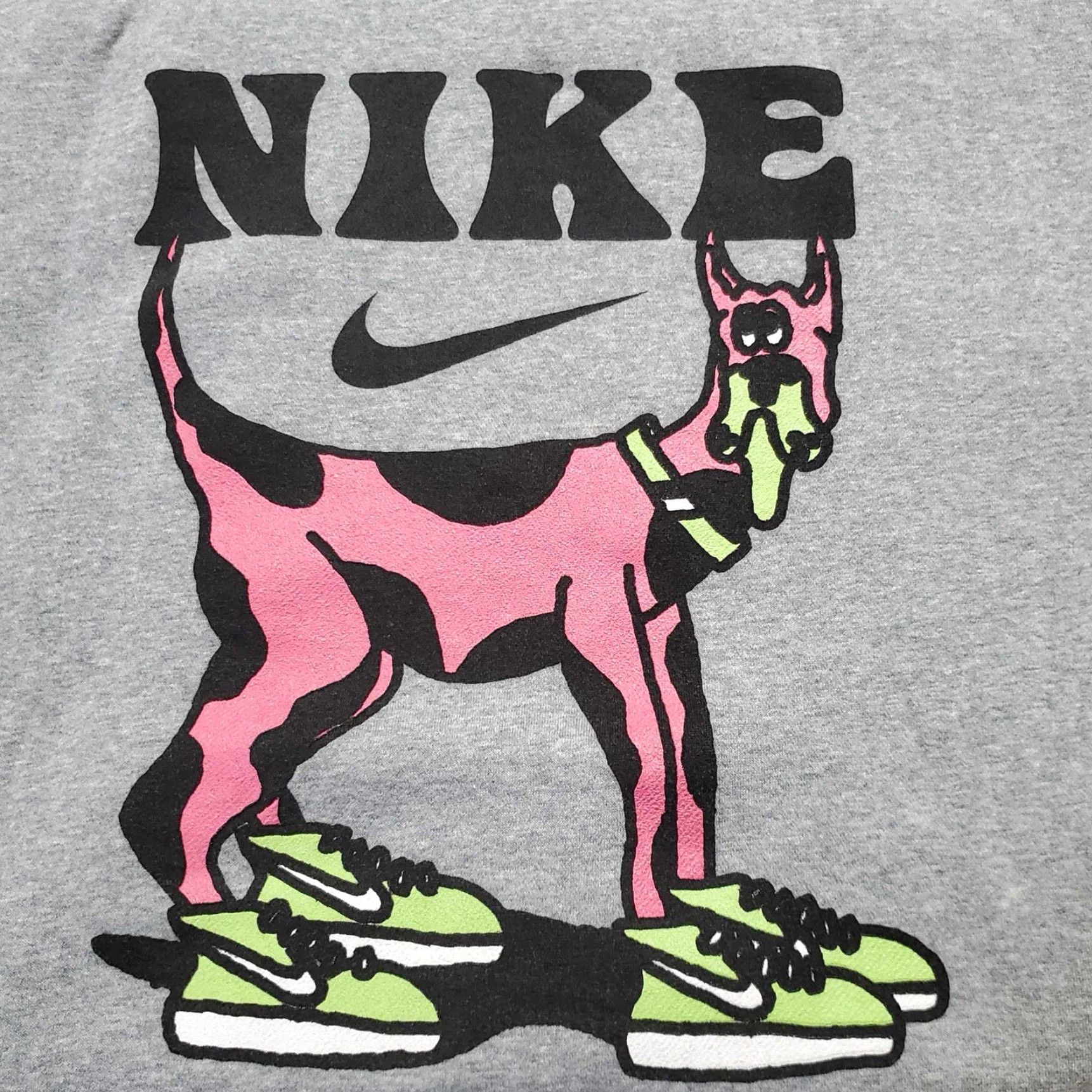 Nike Nike SB Dog Blazer Hoodie Mens M Gray 2 Sided Graphic Sweatshirt Pullover Hooded Skater Casual Vintage No Size US M / EU 48-50 / 2 - 3 Thumbnail