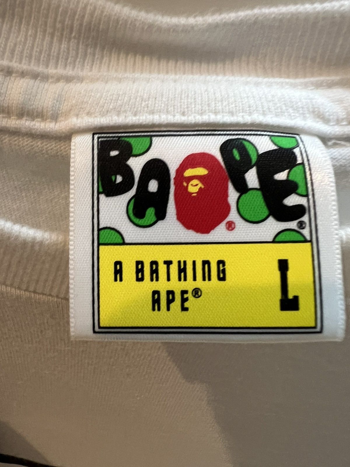 Bape Bape x busy works archive collab Tee Size US L / EU 52-54 / 3 - 5 Thumbnail