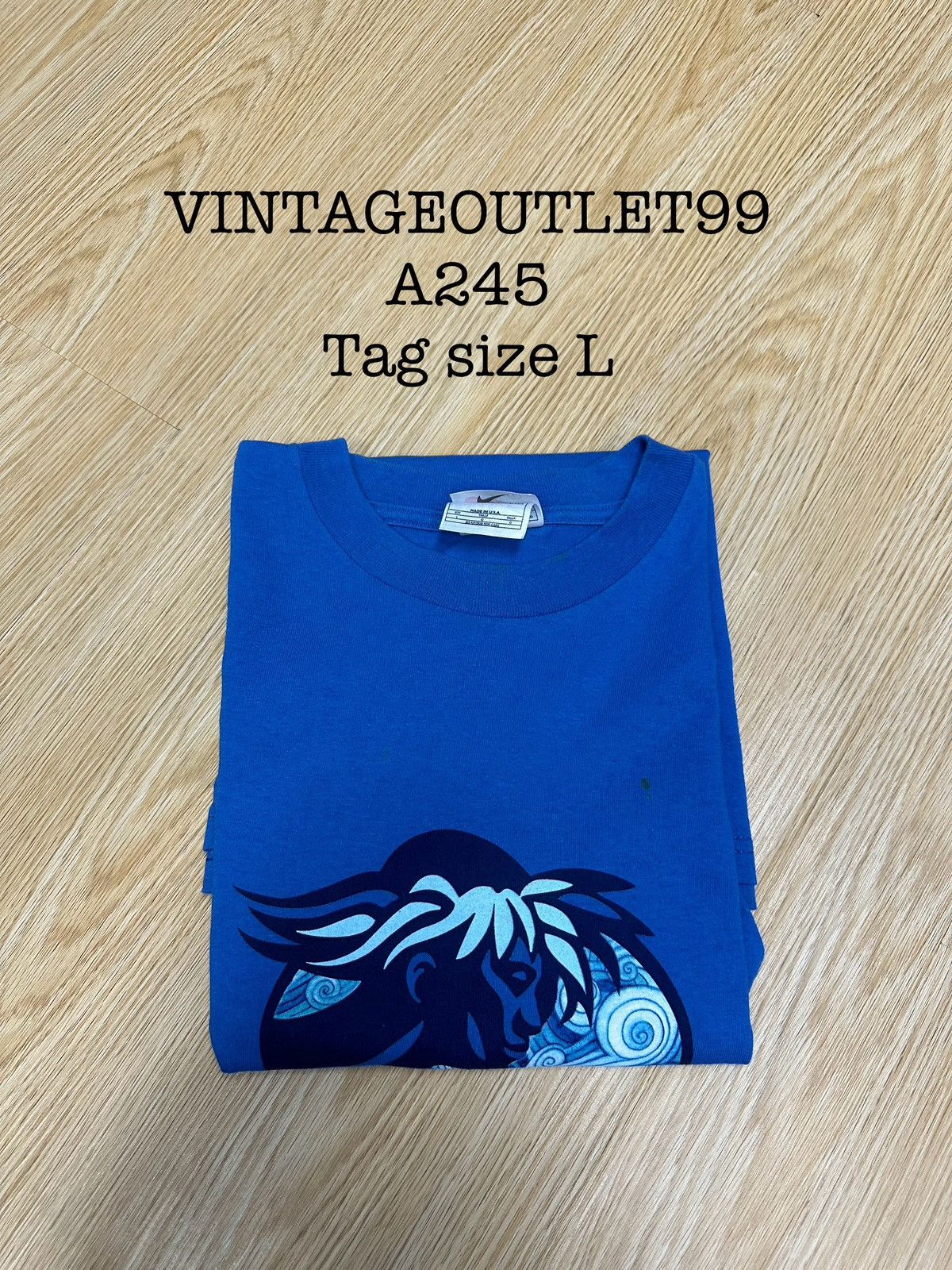 Nike Nike 1998 Finisher Marathon Honolulu Vintage Tshirt A245 Size US L / EU 52-54 / 3 - 12 Thumbnail