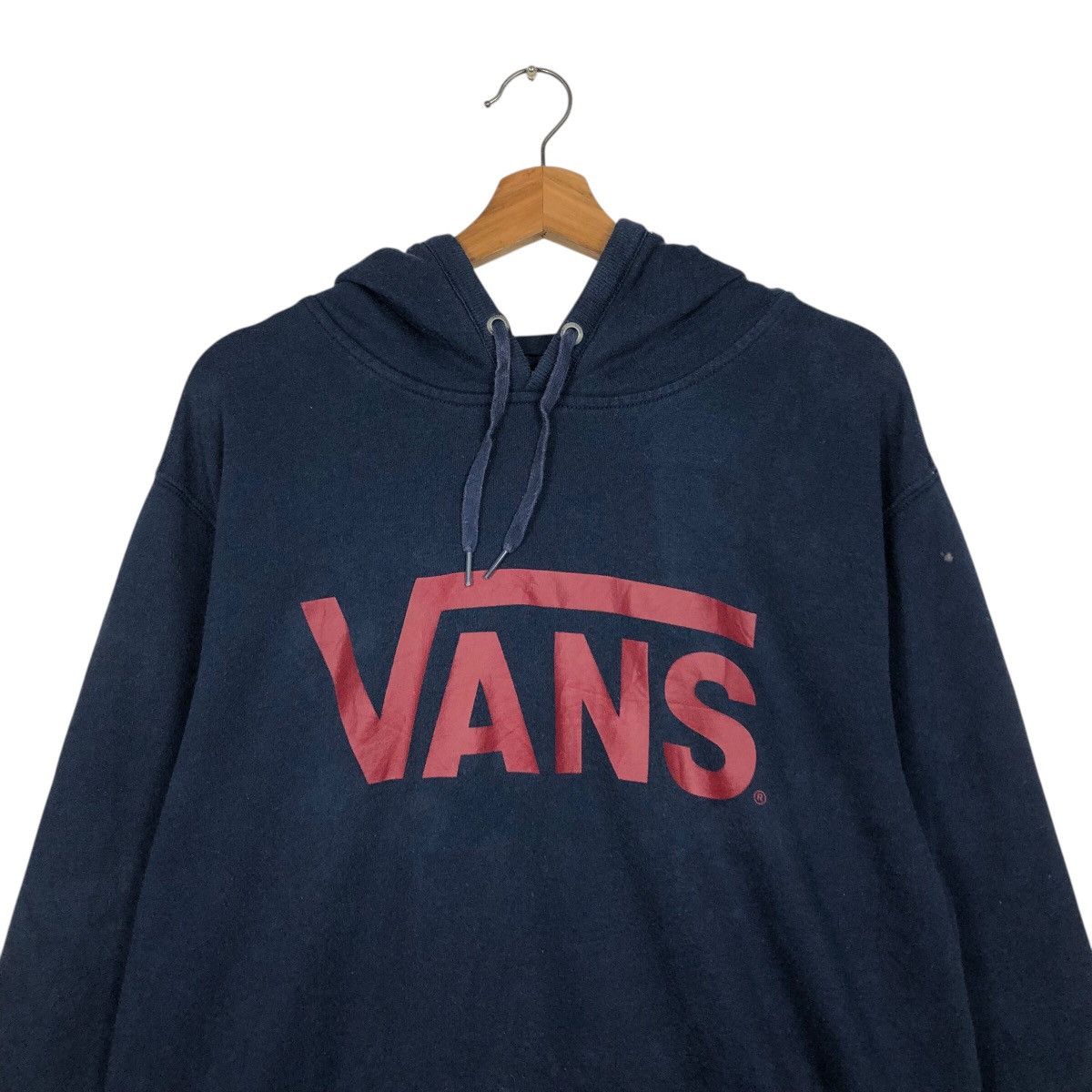 Vans 📌Hoodie Pull Over Anorak Vans Big Logo Design Size US L / EU 52-54 / 3 - 14 Thumbnail