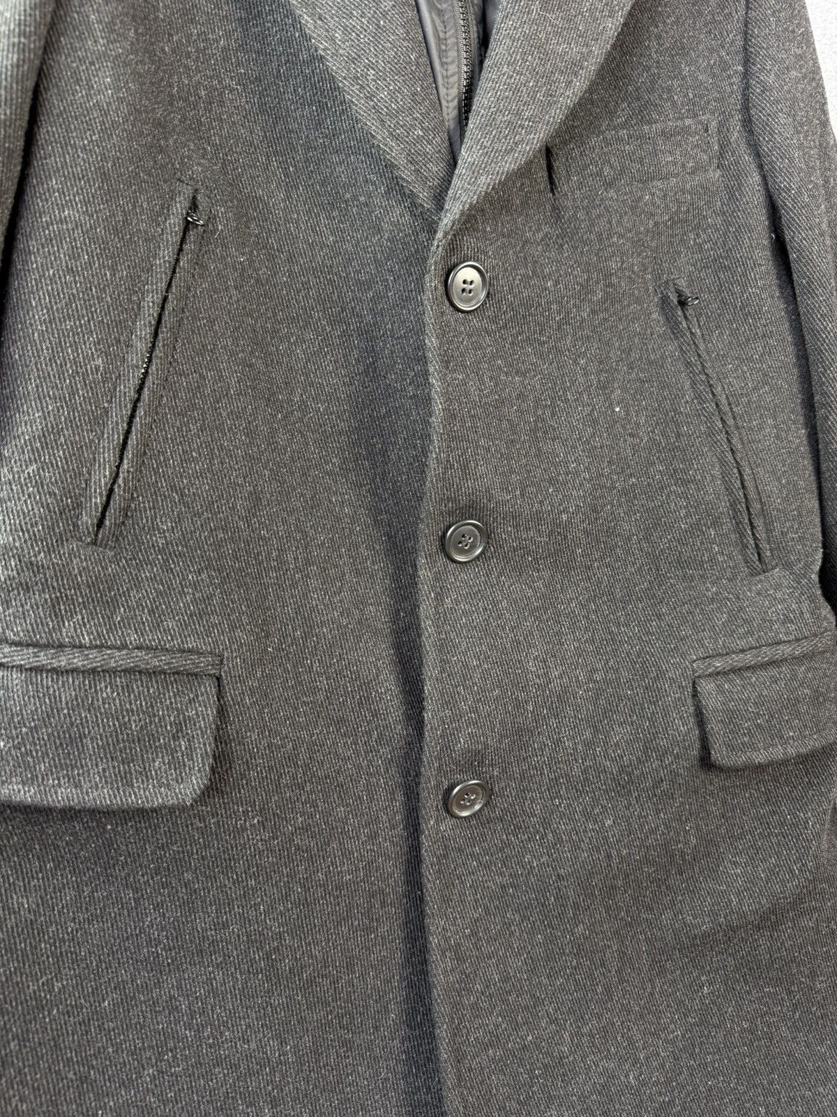 Fay Fay Double Lining Coat Men’s Gray Made in Italy Size S Size US S / EU 44-46 / 1 - 4 Thumbnail