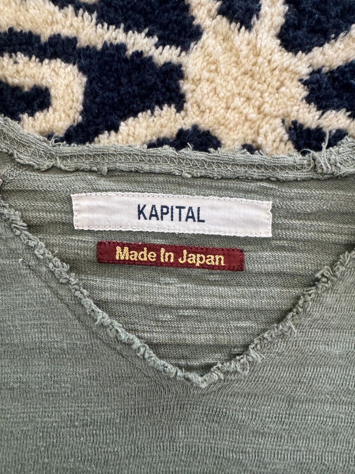 Kapital Vintage Kapital “Cheer Chief” T-Shirt (Size 3) Size US M / EU 48-50 / 2 - 3 Thumbnail